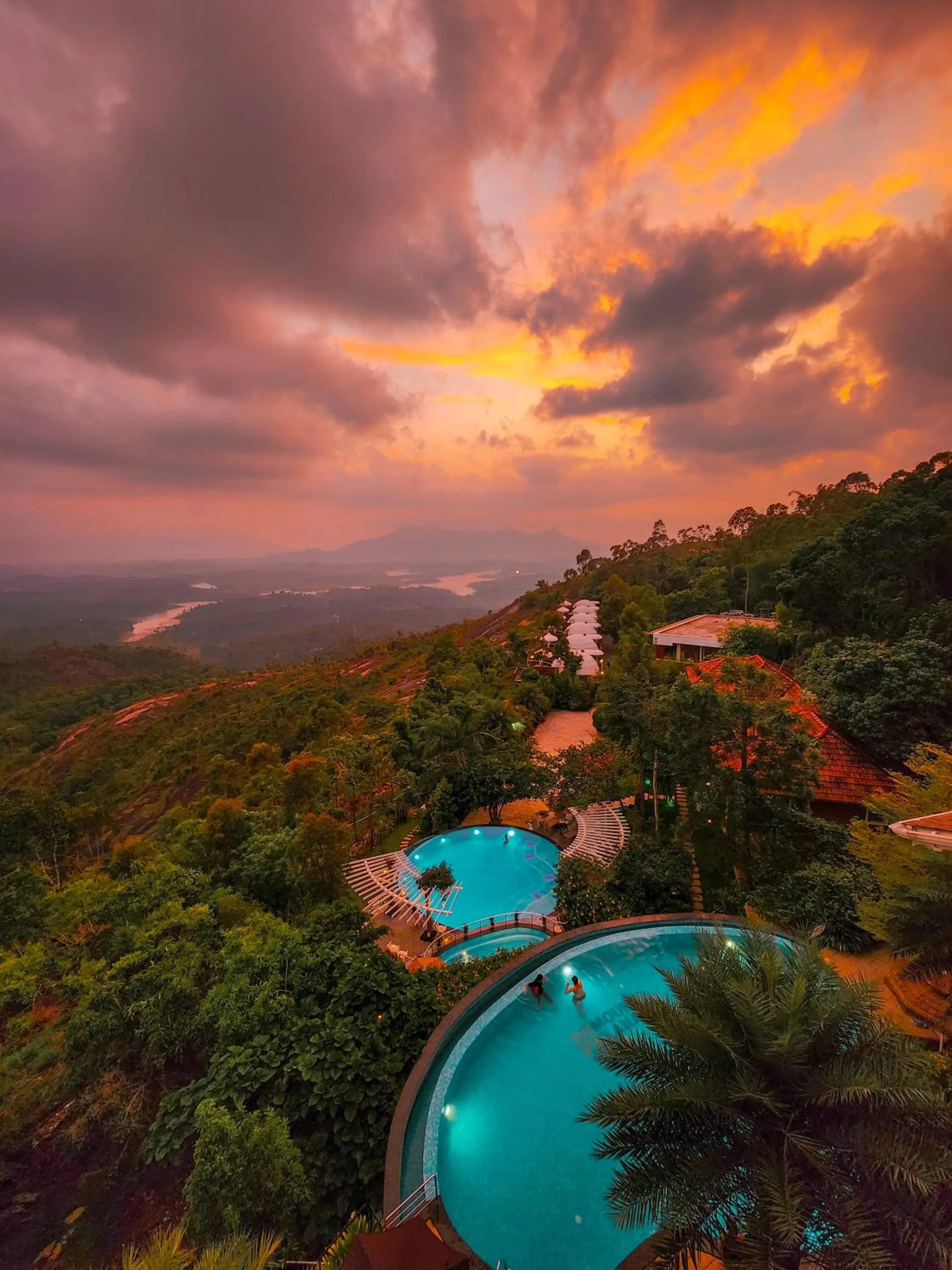 Pool view in Mount Xanadu Resorts