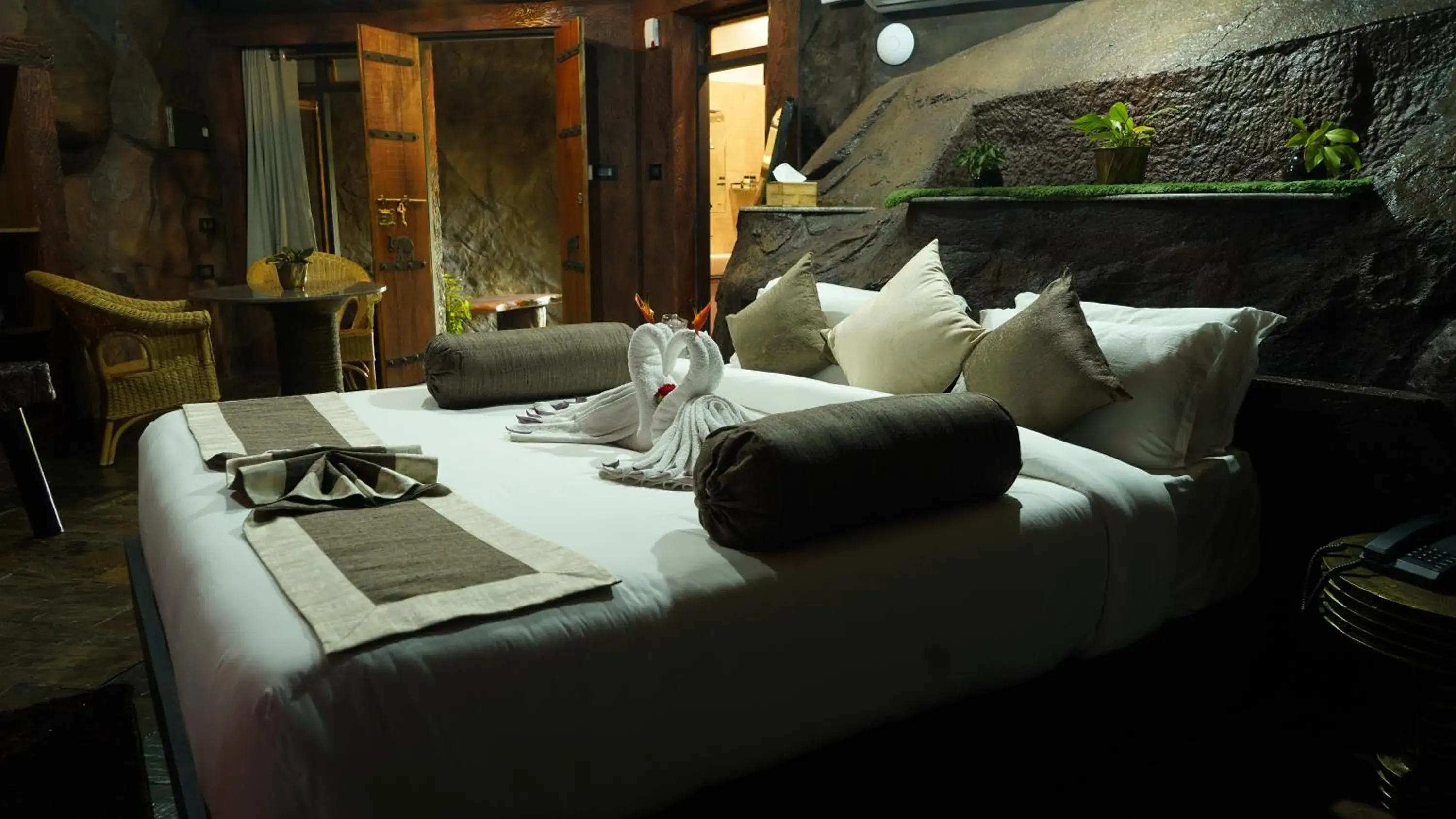 Seating area, Bed in Mount Xanadu Resorts Seating area, Bed in Mount Xanadu Resorts