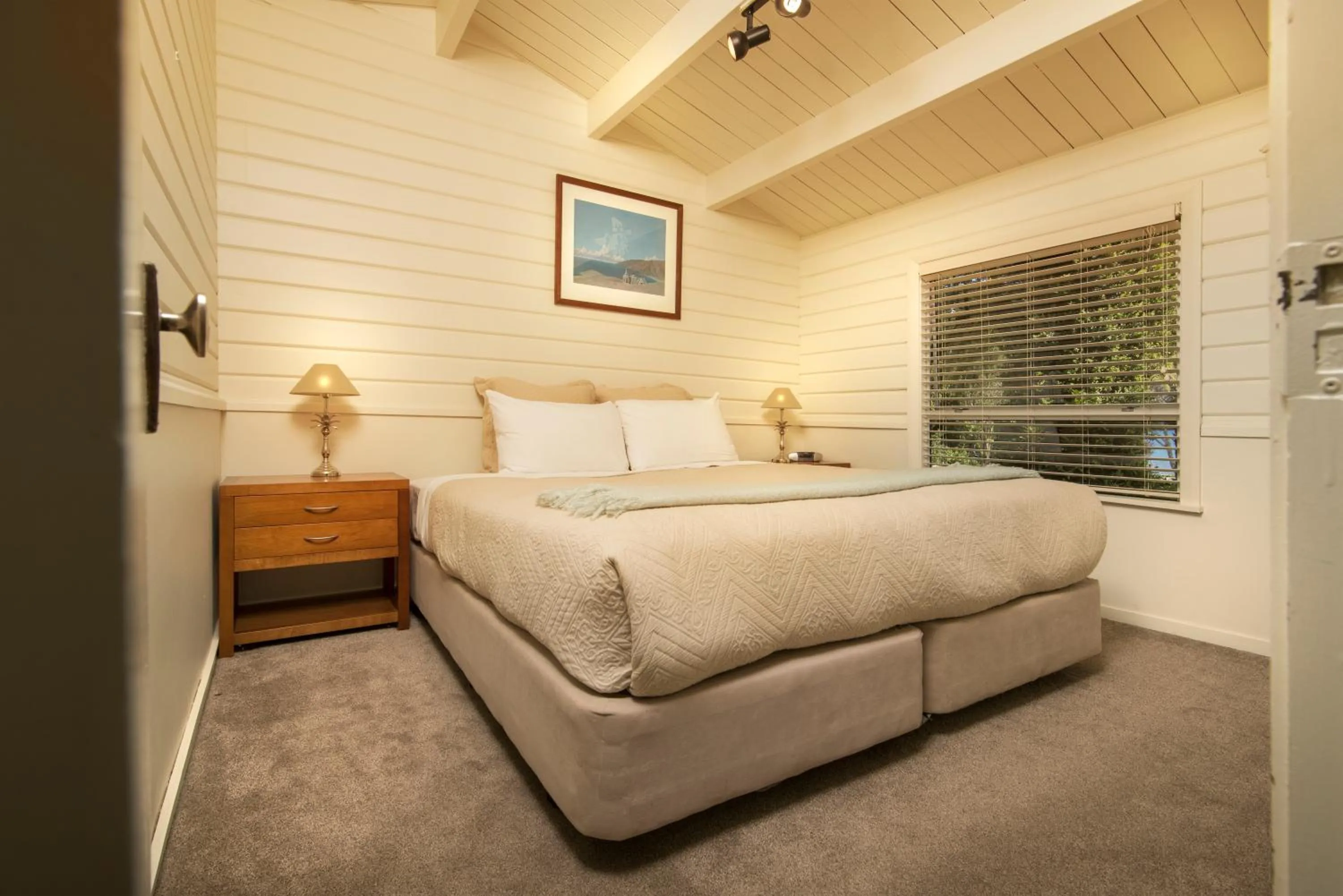 Bed in Furneaux Lodge