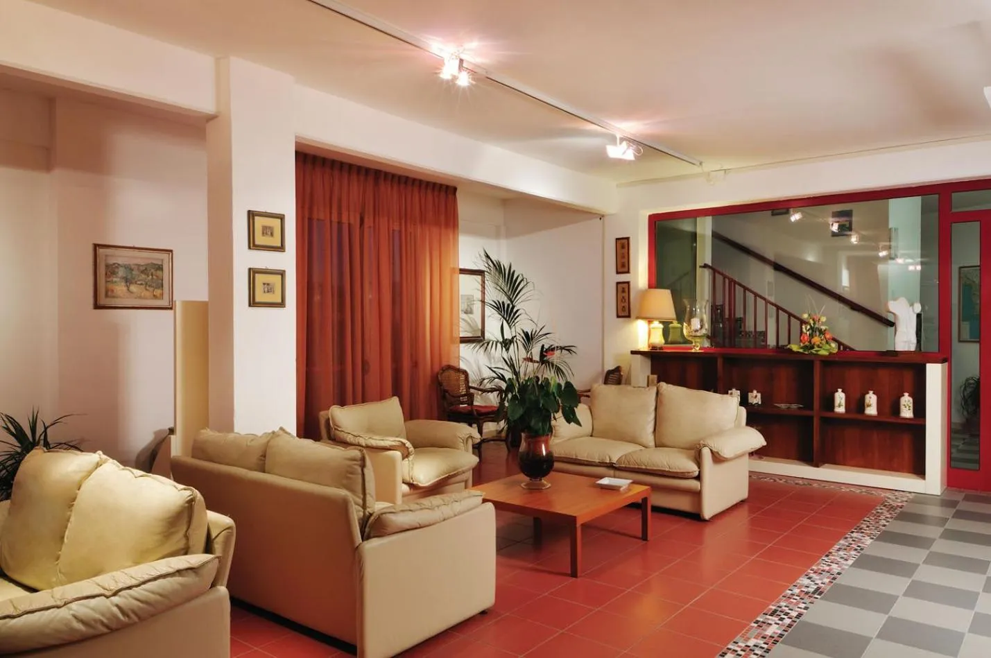 Lobby or reception in Hotel Stella Marina