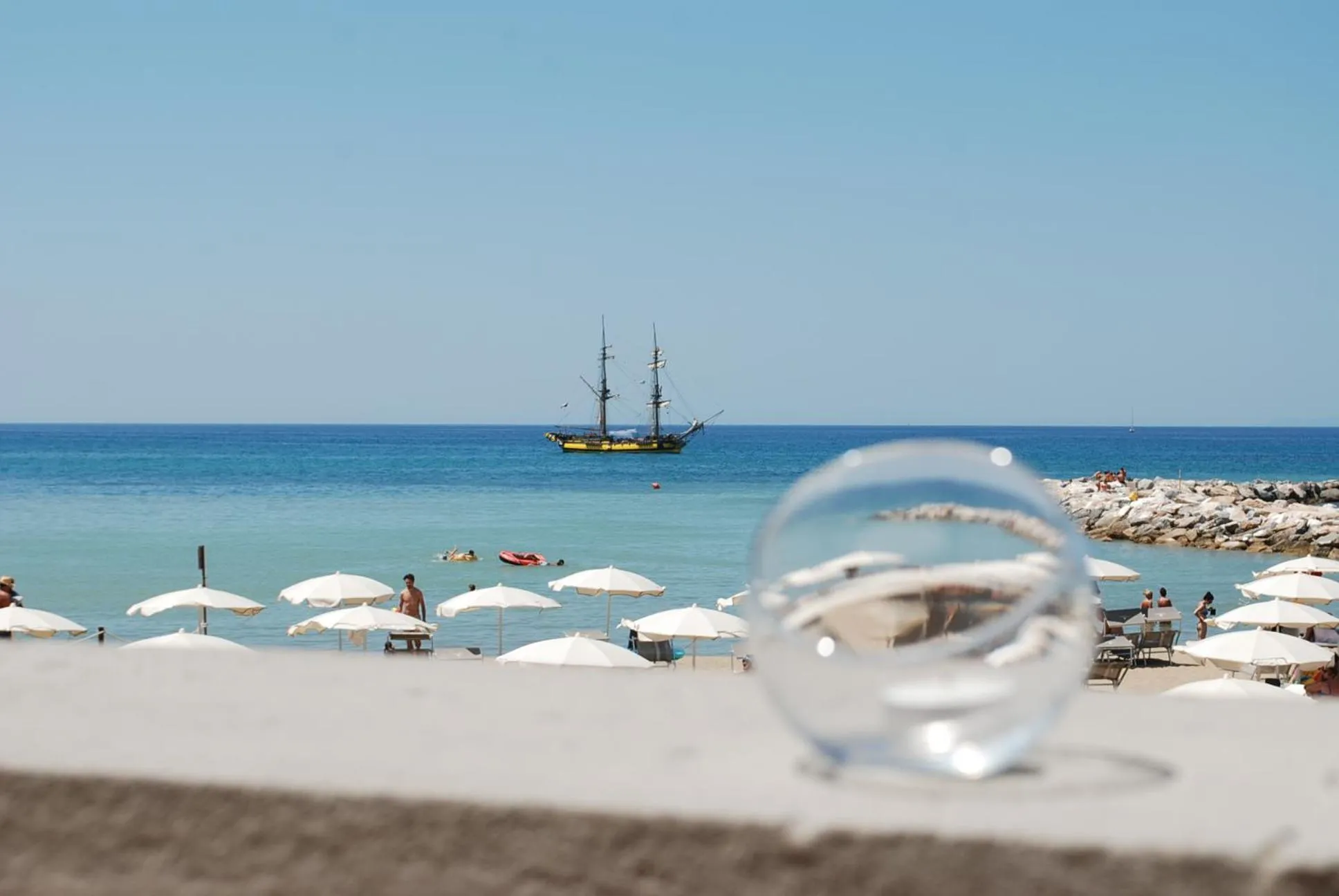 Beach in Hotel Stella Marina
