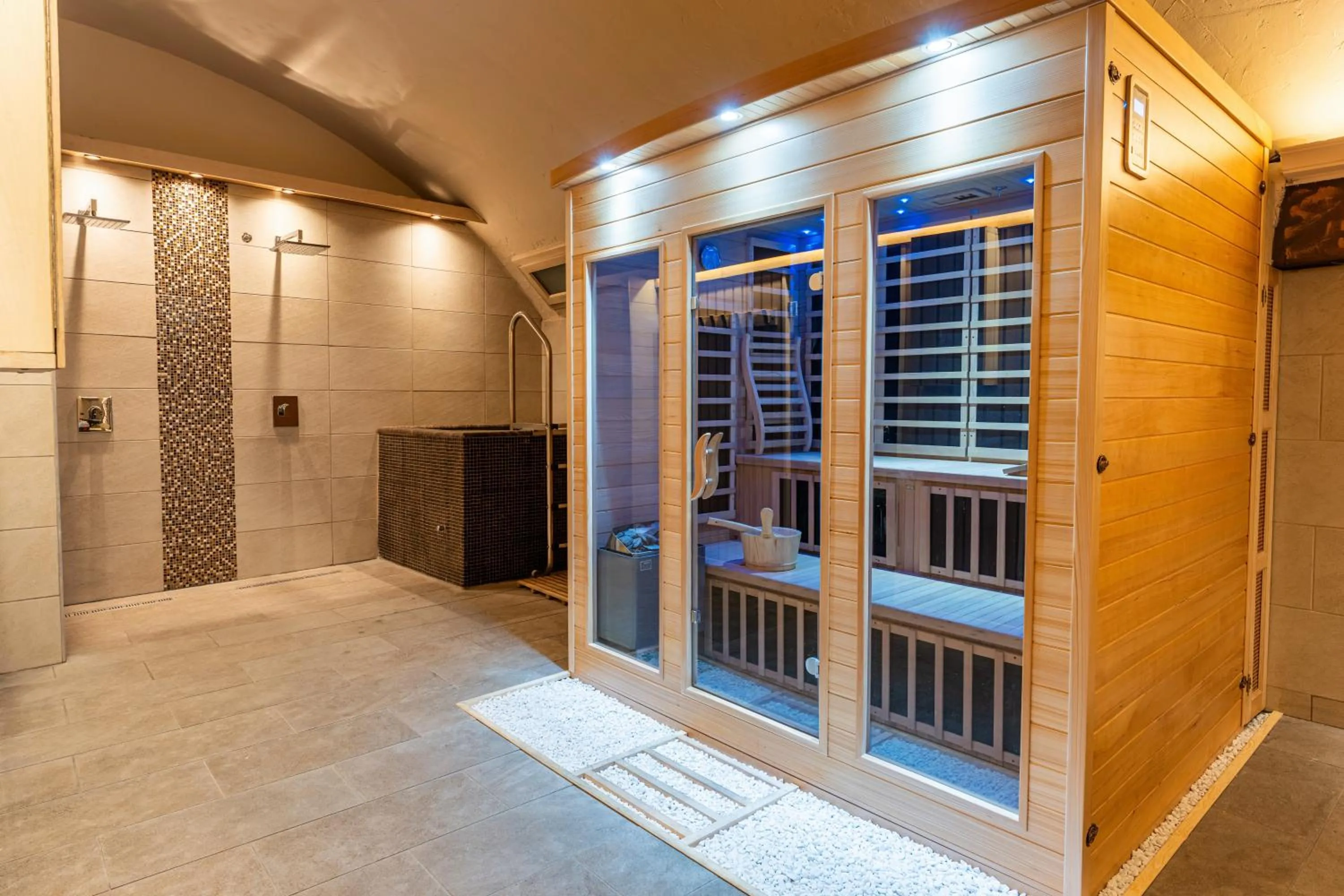 Sauna in OÁZIS Hotel***