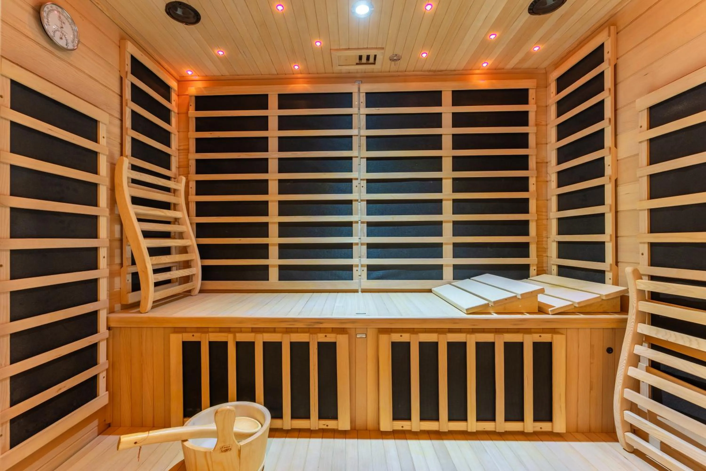 Sauna in OÁZIS Hotel***
