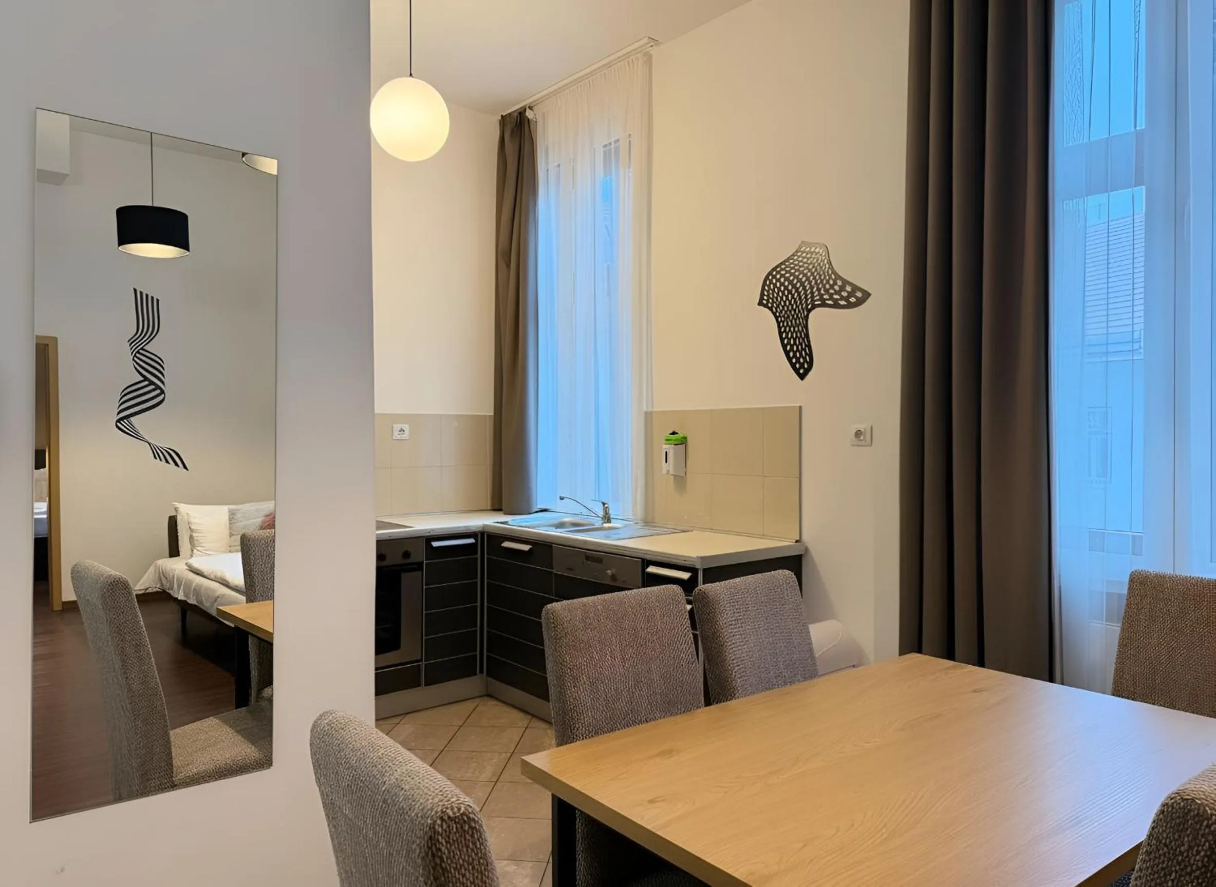 Living room in Gozsdu Court Budapest