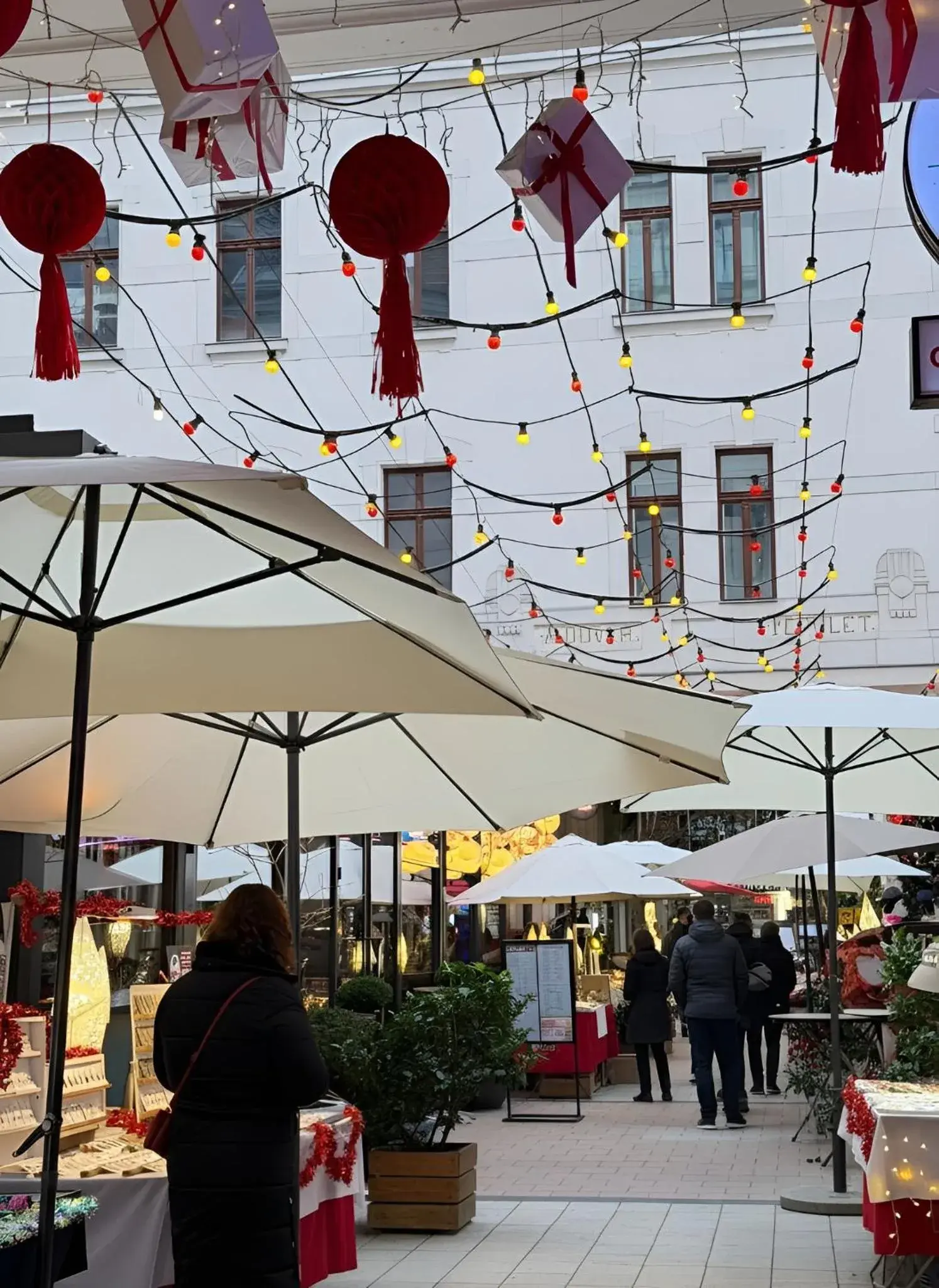 Property building in Gozsdu Court Budapest Property building in Gozsdu Court Budapest