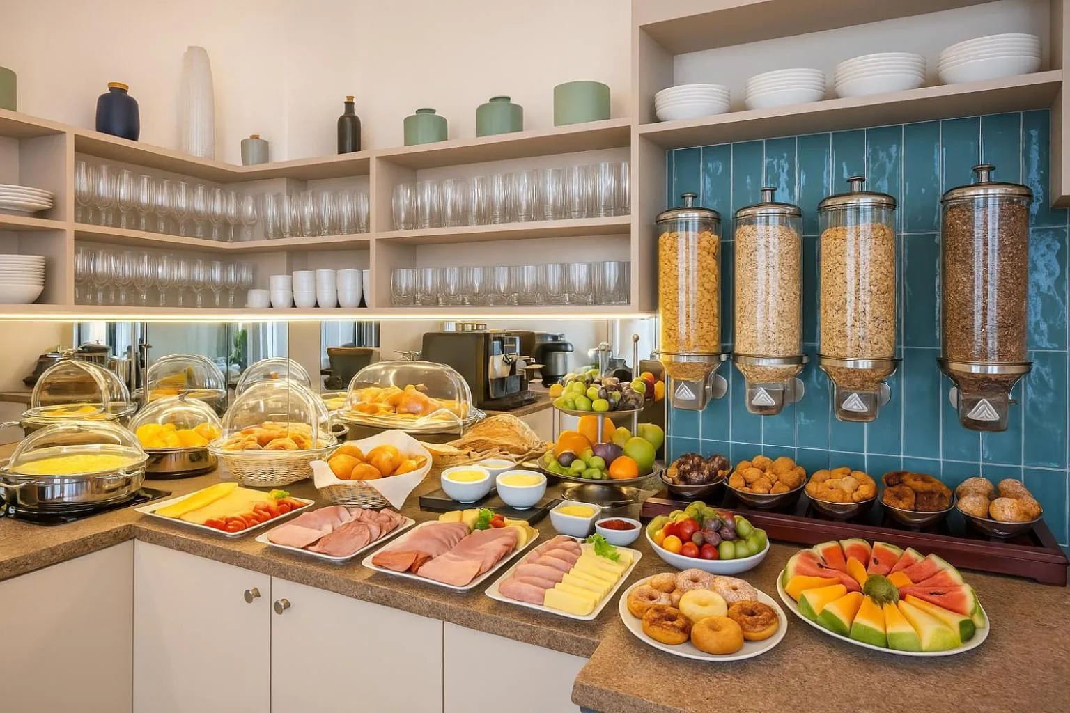 Breakfast in Gozsdu Court Budapest