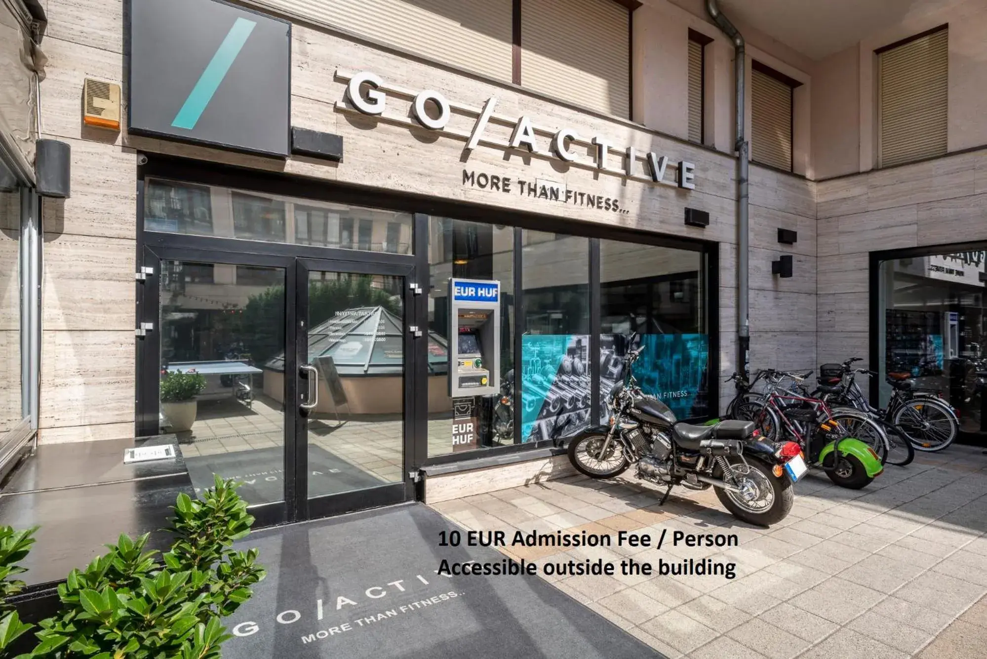 Fitness centre/facilities in Gozsdu Court Budapest Fitness centre/facilities in Gozsdu Court Budapest