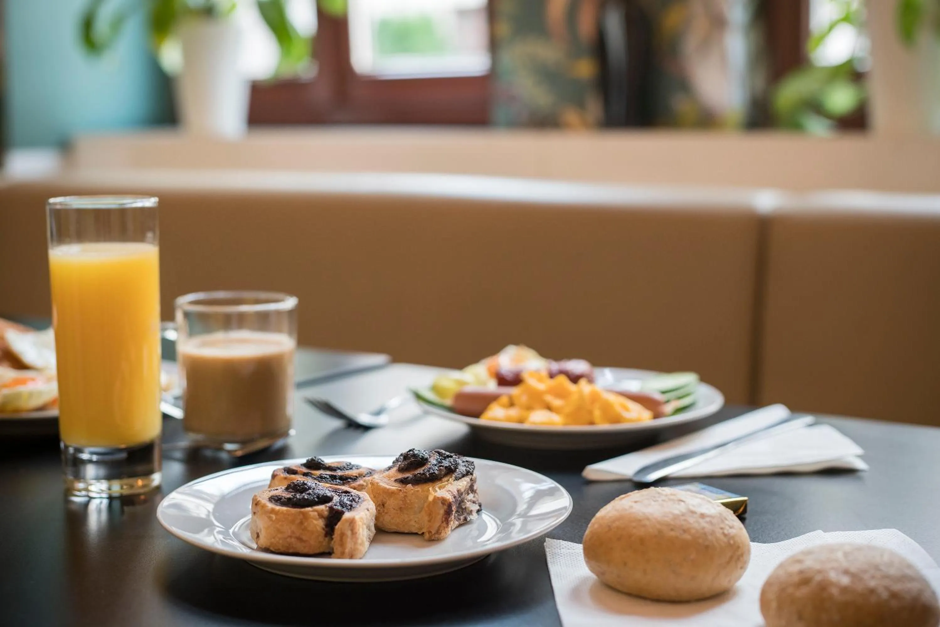 Buffet breakfast in Gozsdu Court Budapest