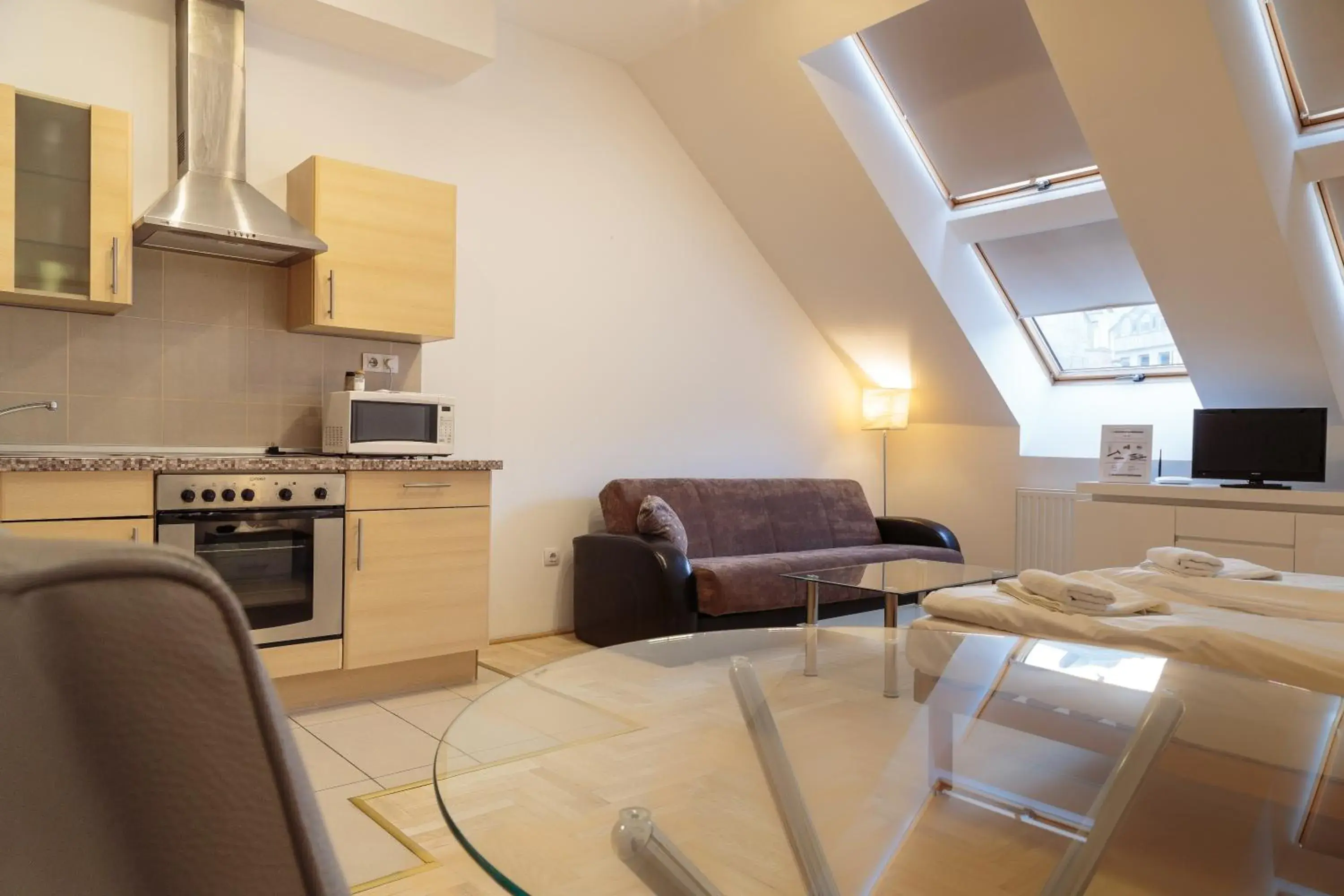 Living room in Gozsdu Court Budapest Living room in Gozsdu Court Budapest