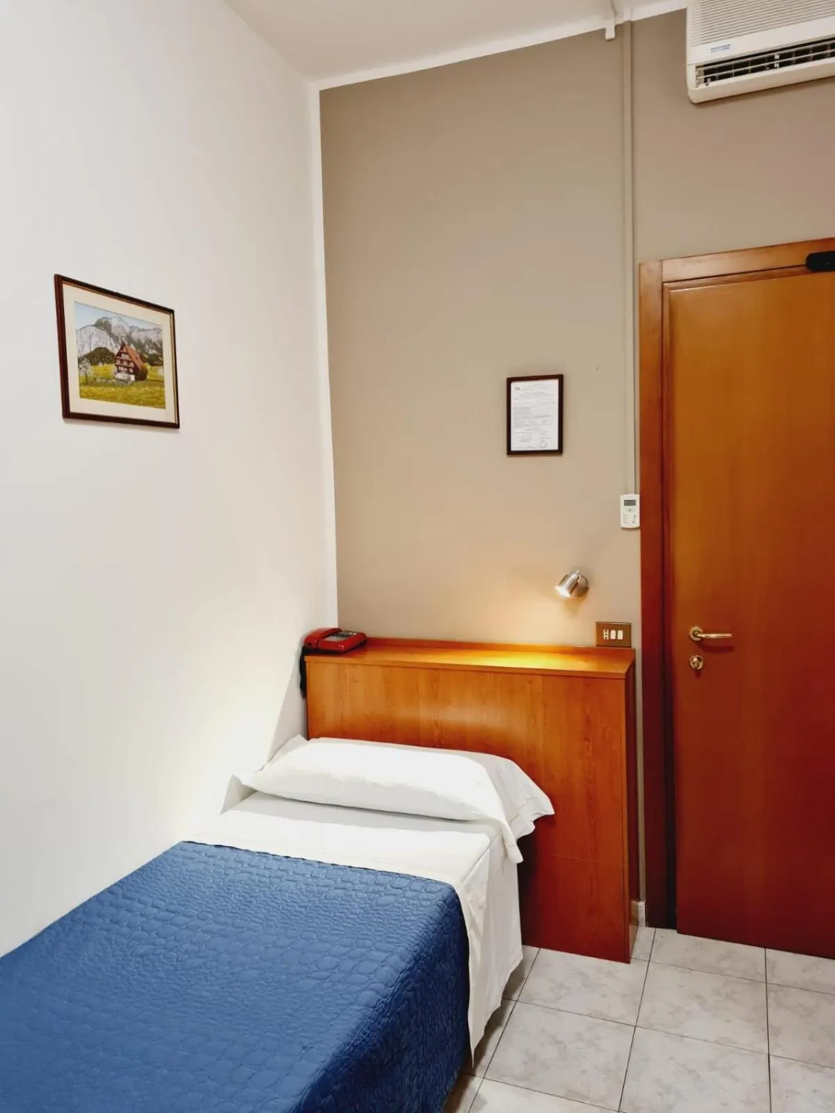 Bed in Hotel San Marco