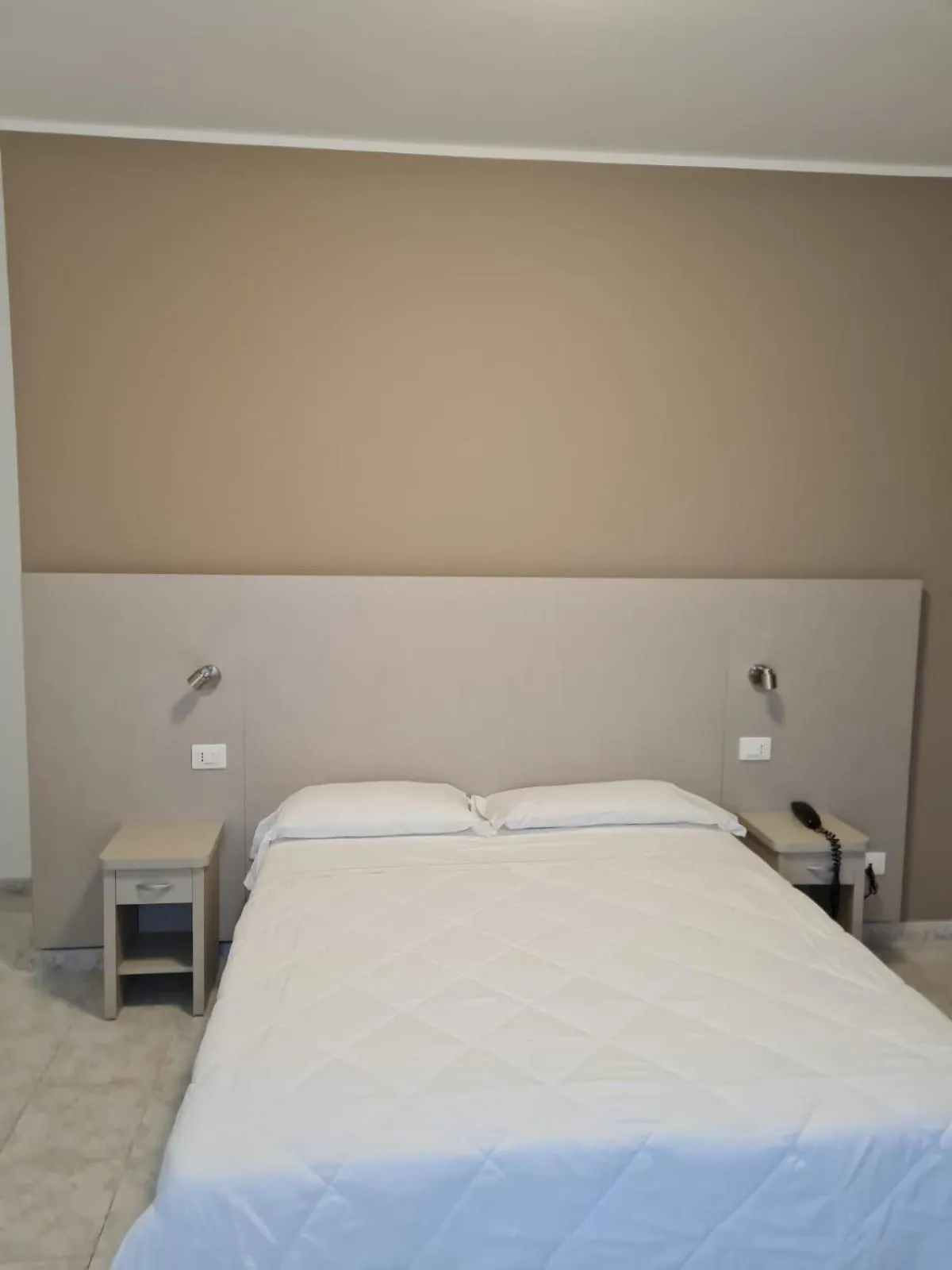 Bed in Hotel San Marco