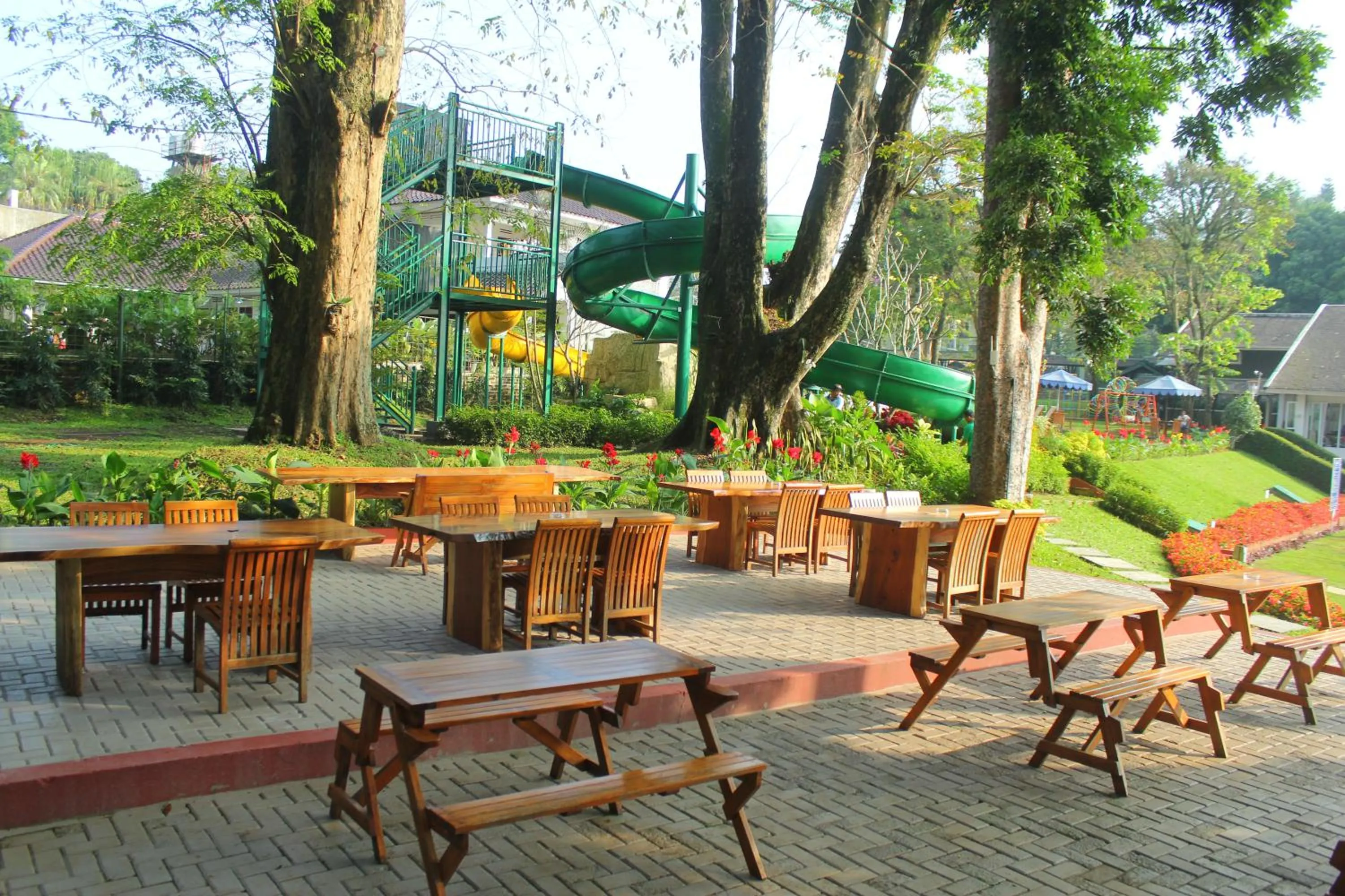 Children play ground in Concordia Hotel Bumi Sangkuriang Bandung