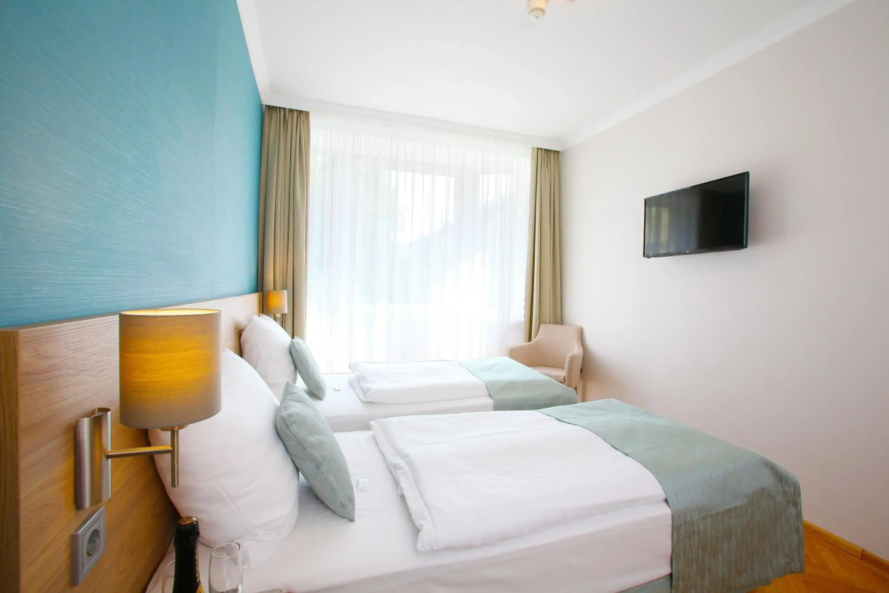 Bed in Medos Hotel Bed in Medos Hotel