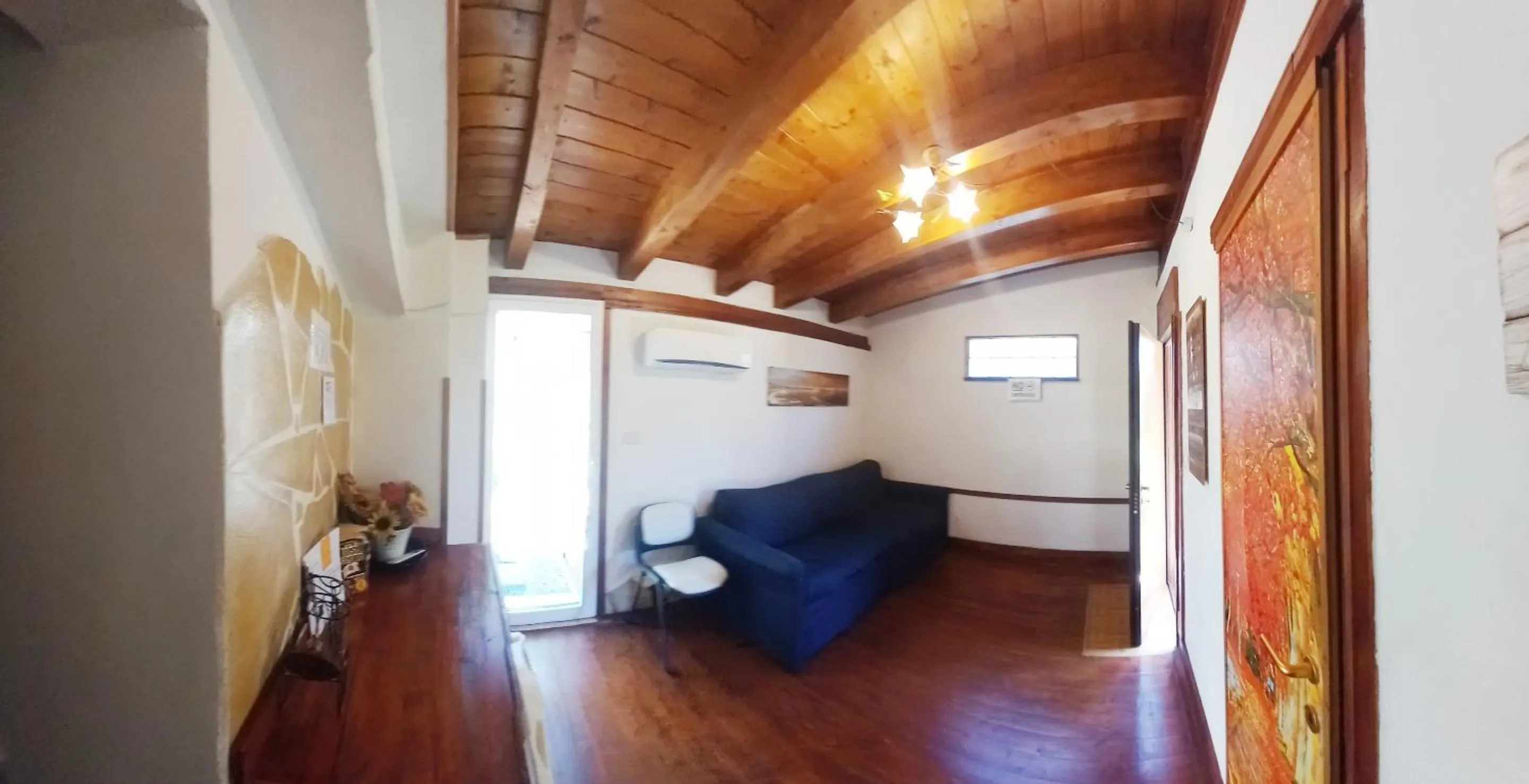 Living room, Bed in A casa tua Ostia Antica