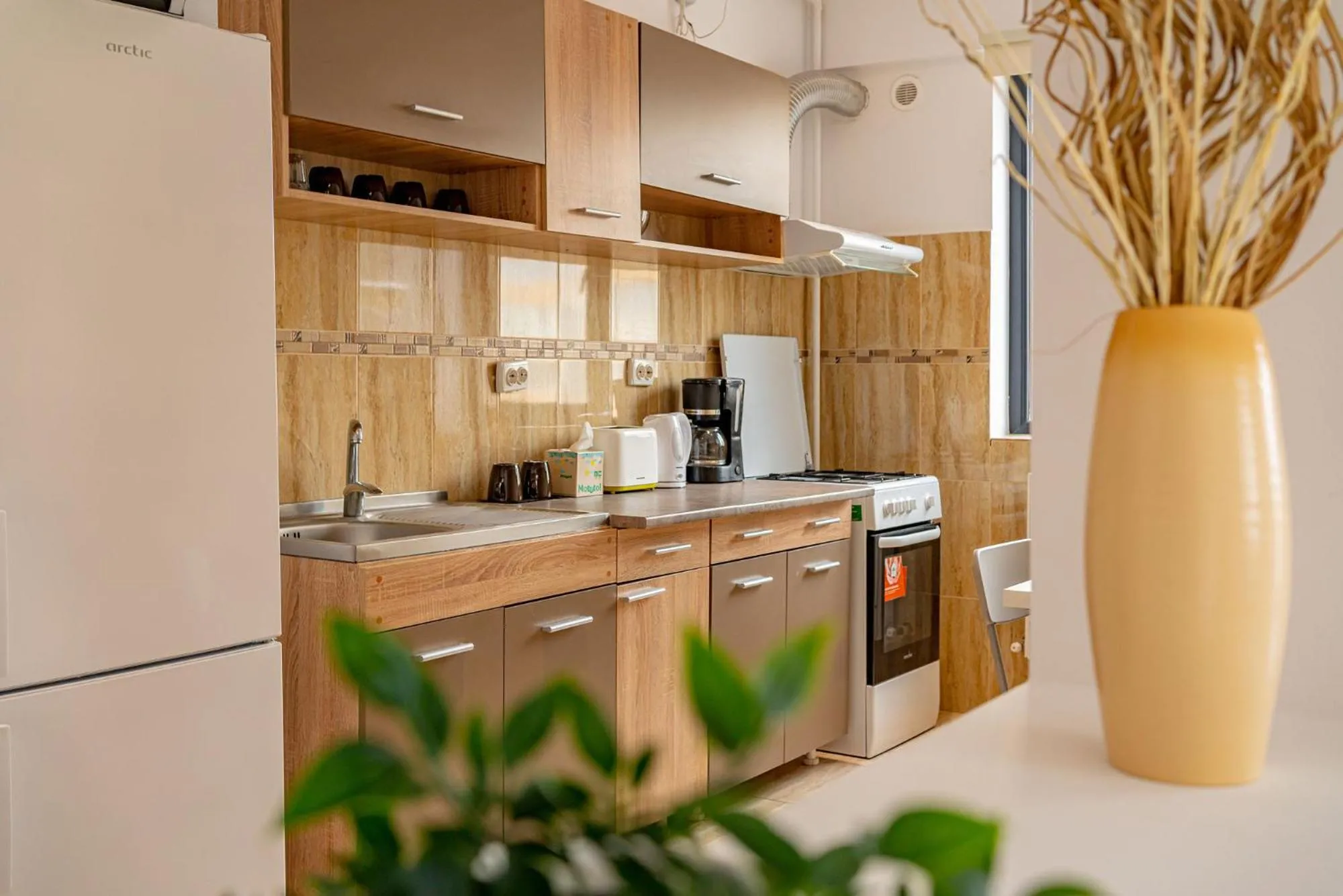 Kitchen or kitchenette in Lujerului Studio