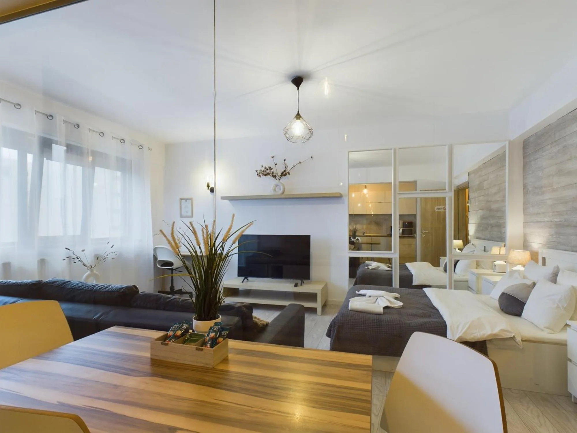 Living room in Lujerului Studio