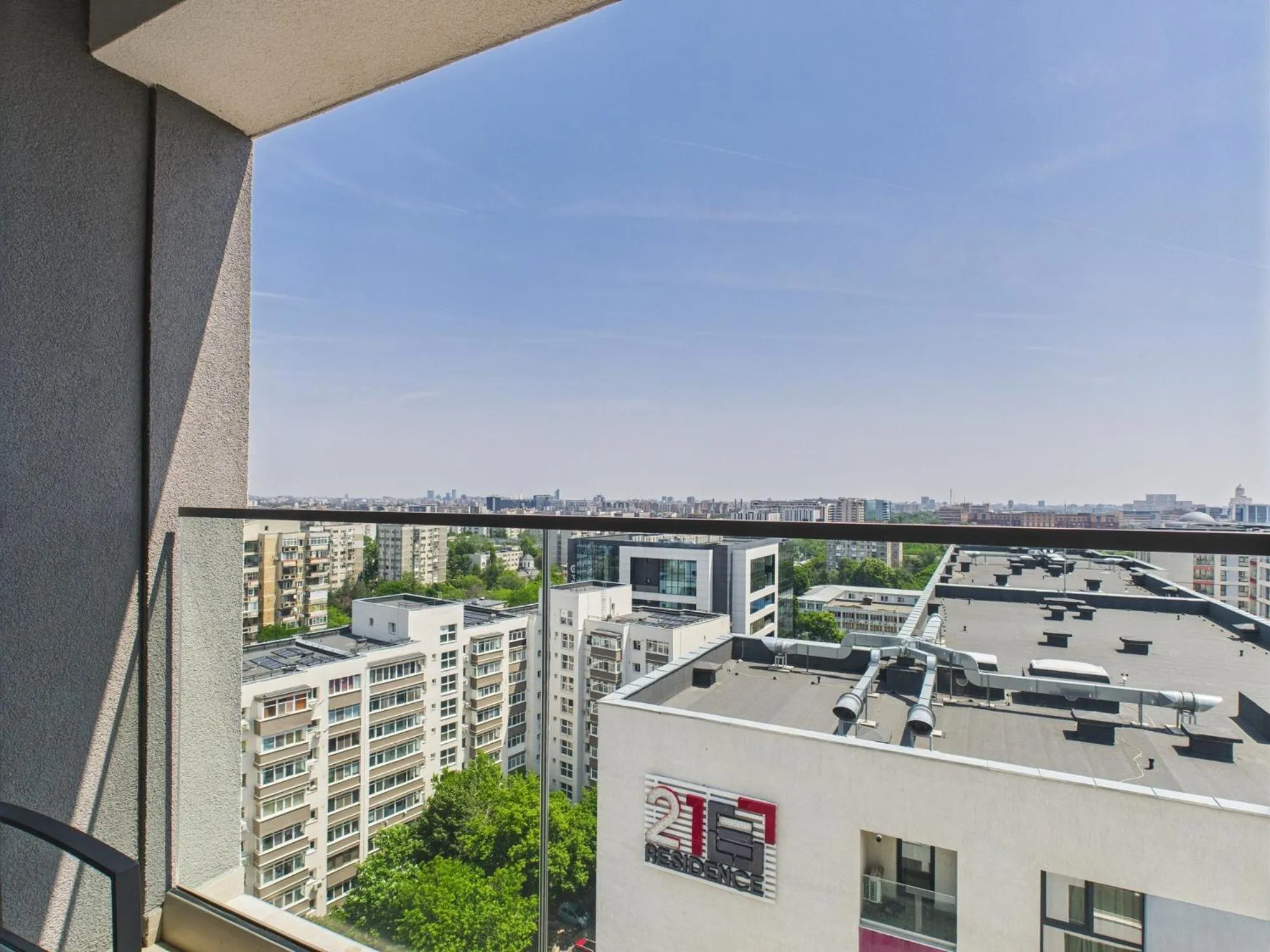 Bird's eye view in Lujerului Studio