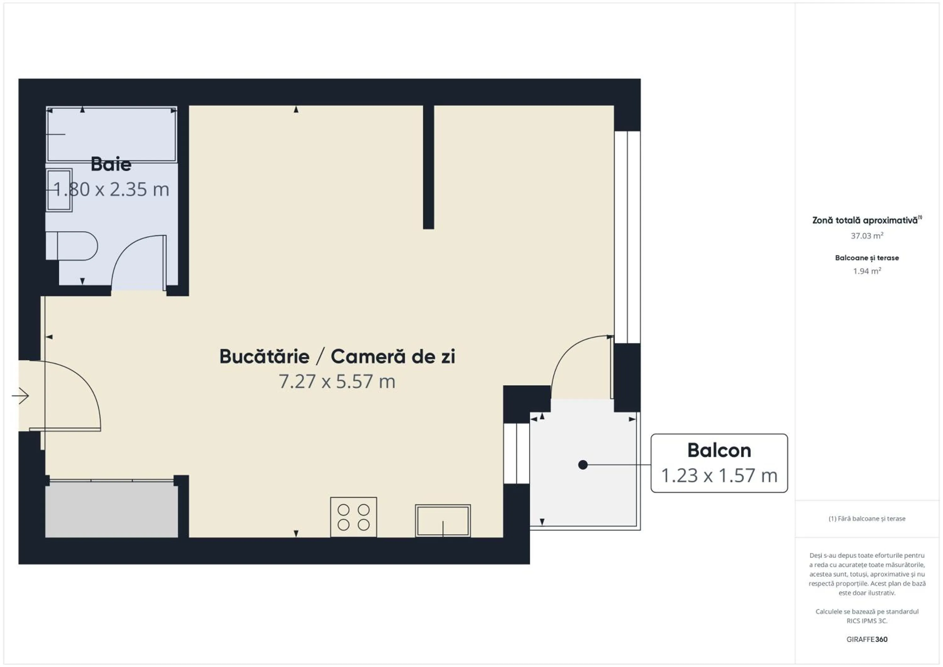 Property building in Lujerului Studio