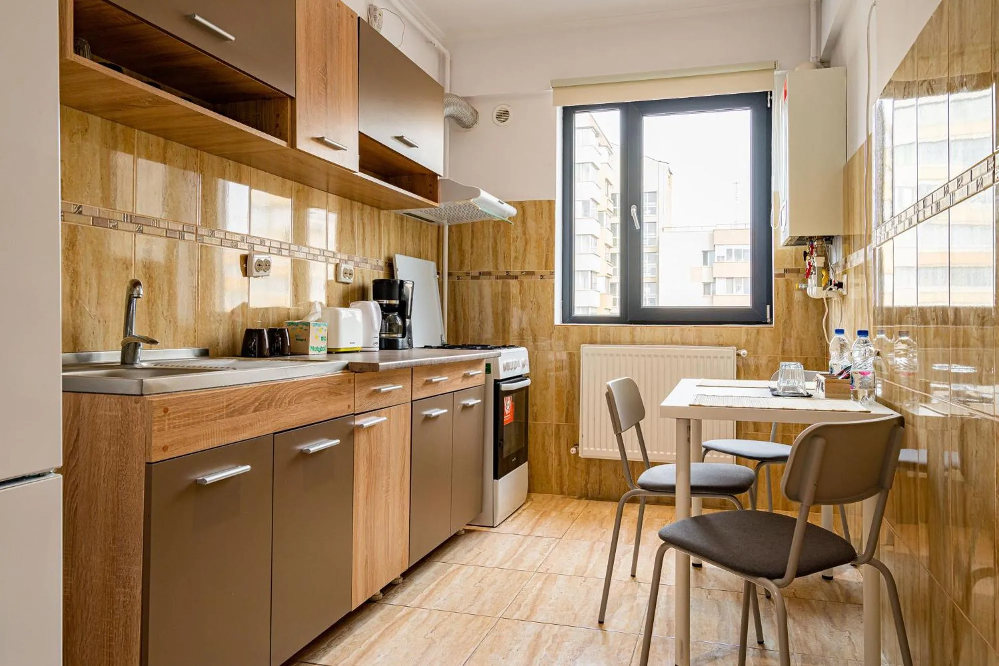 Kitchen or kitchenette in Lujerului Studio