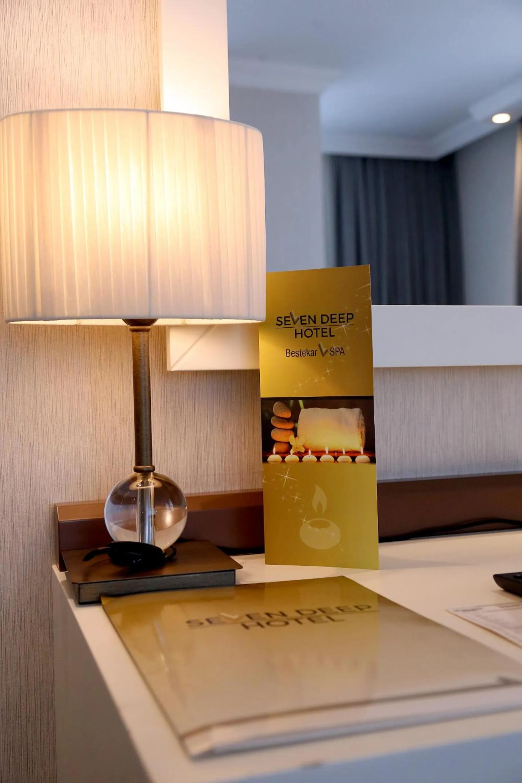 Decorative detail, Bed in Seven Deep Hotel