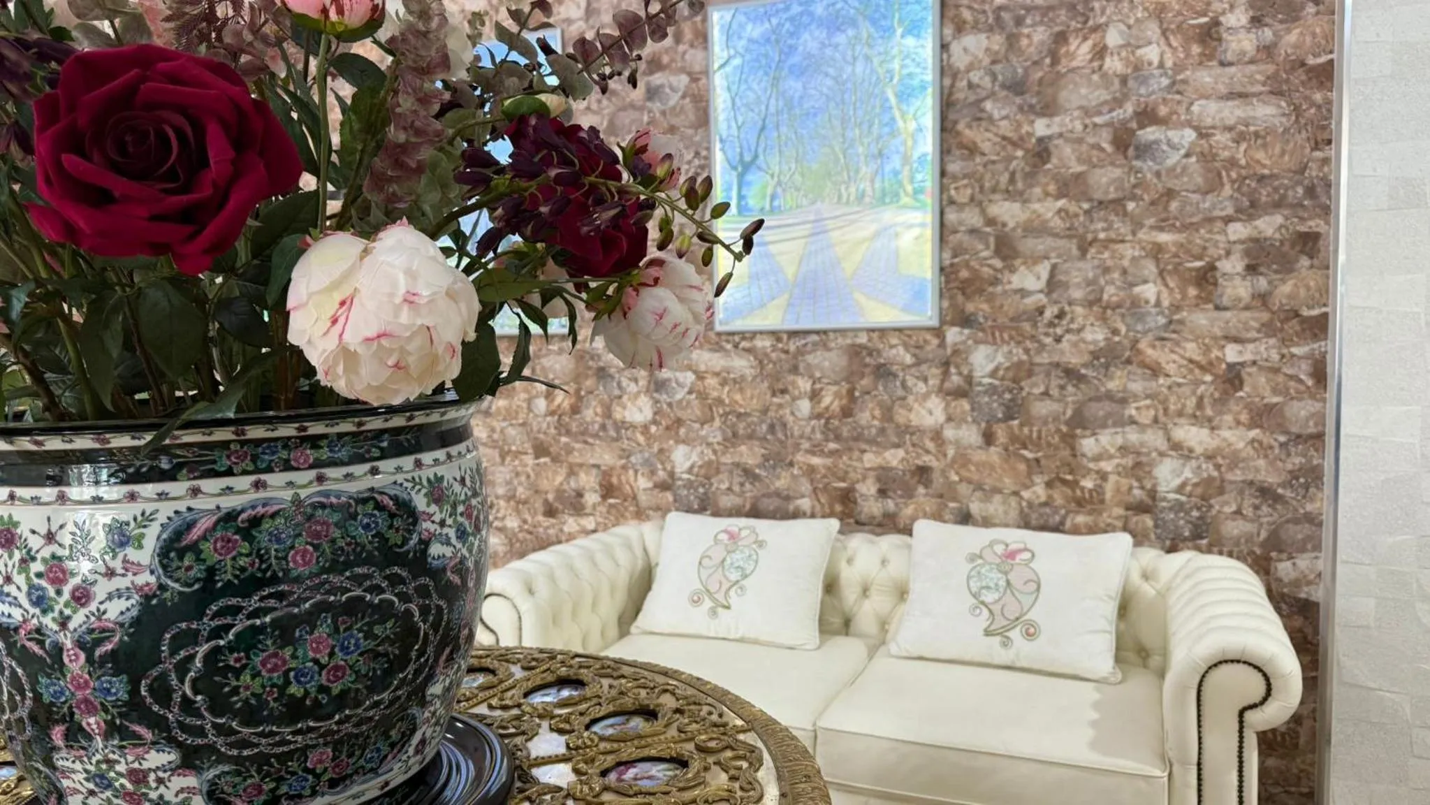 Living room in Hotel Império do Norte