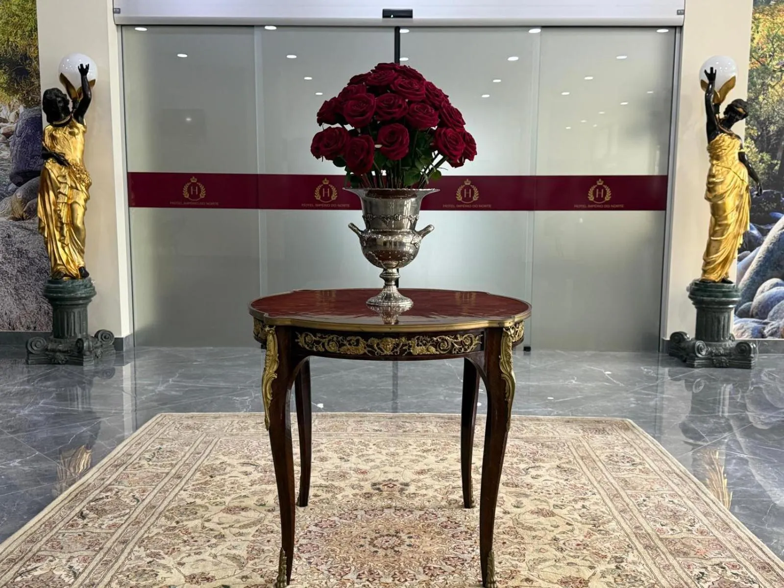 Living room in Hotel Império do Norte