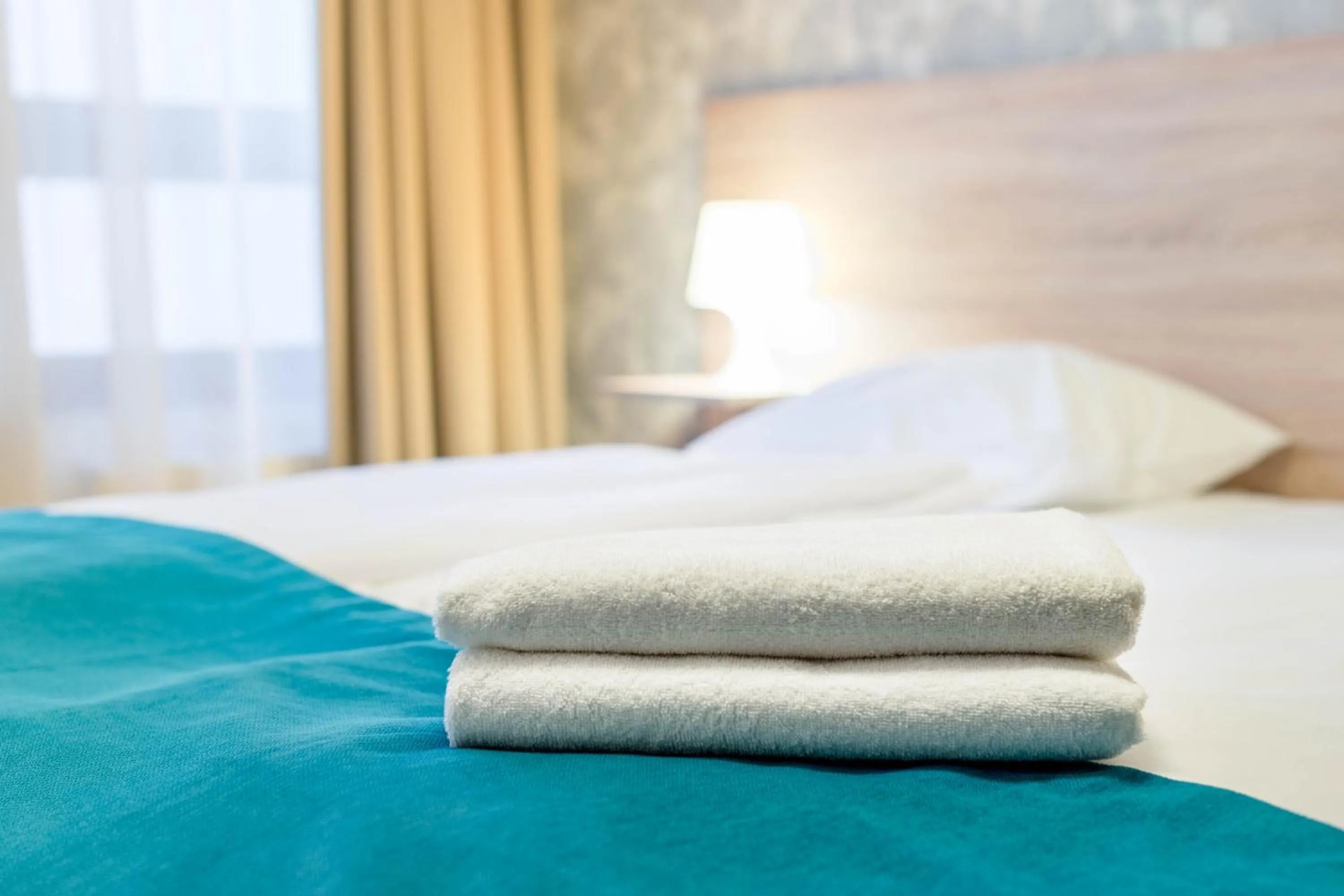 Decorative detail, Bed in Mango Apartments