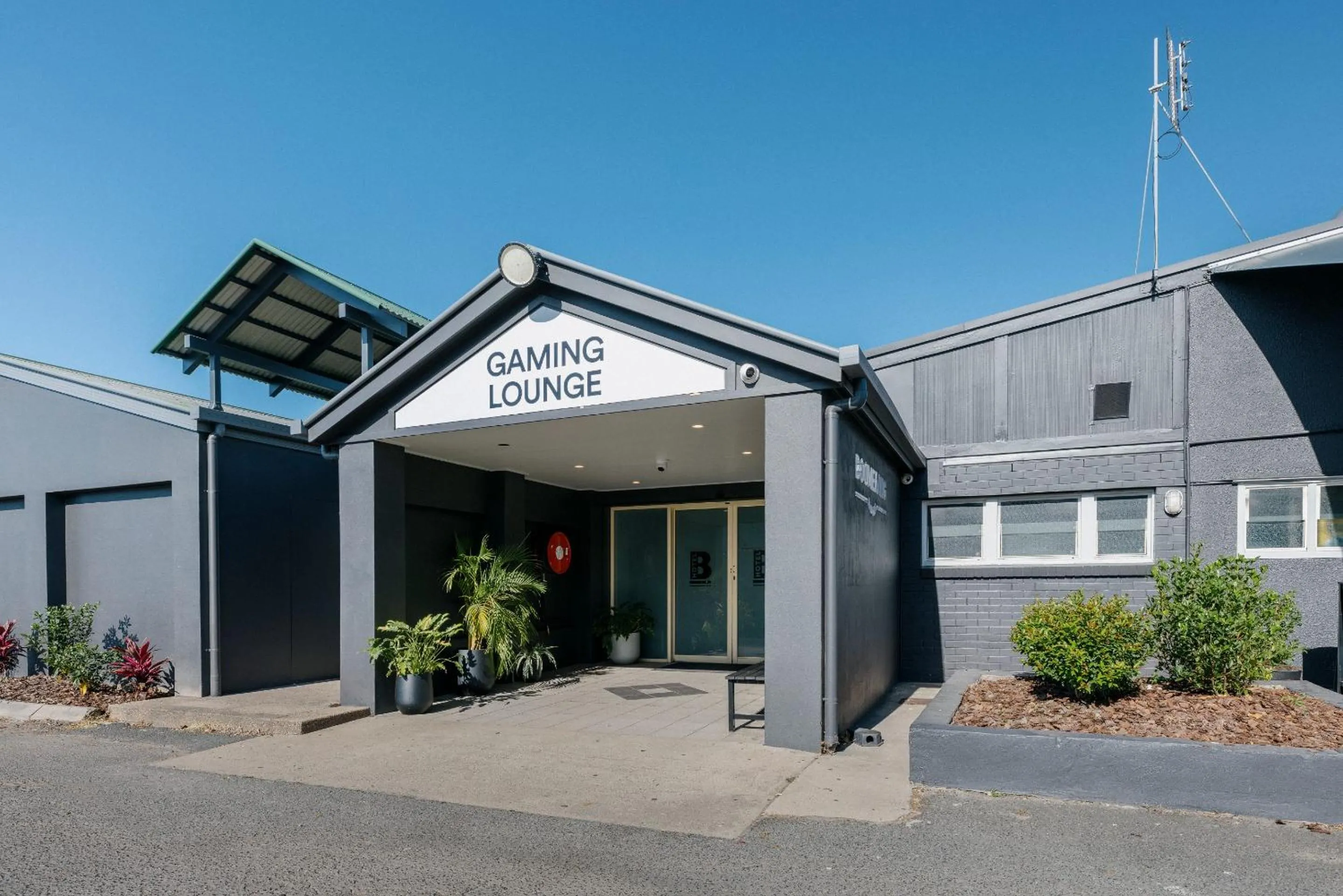 Property building in Boomerang Hotel