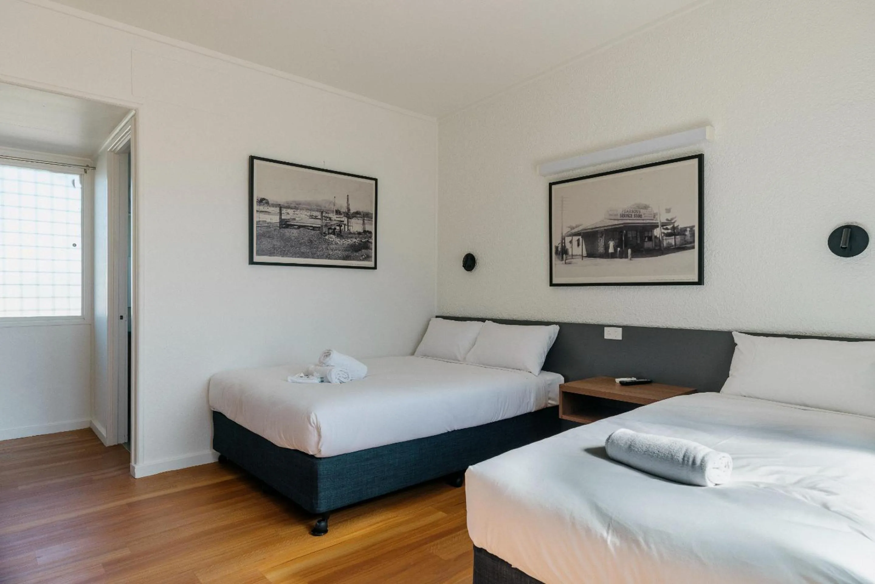 Bed in Boomerang Hotel