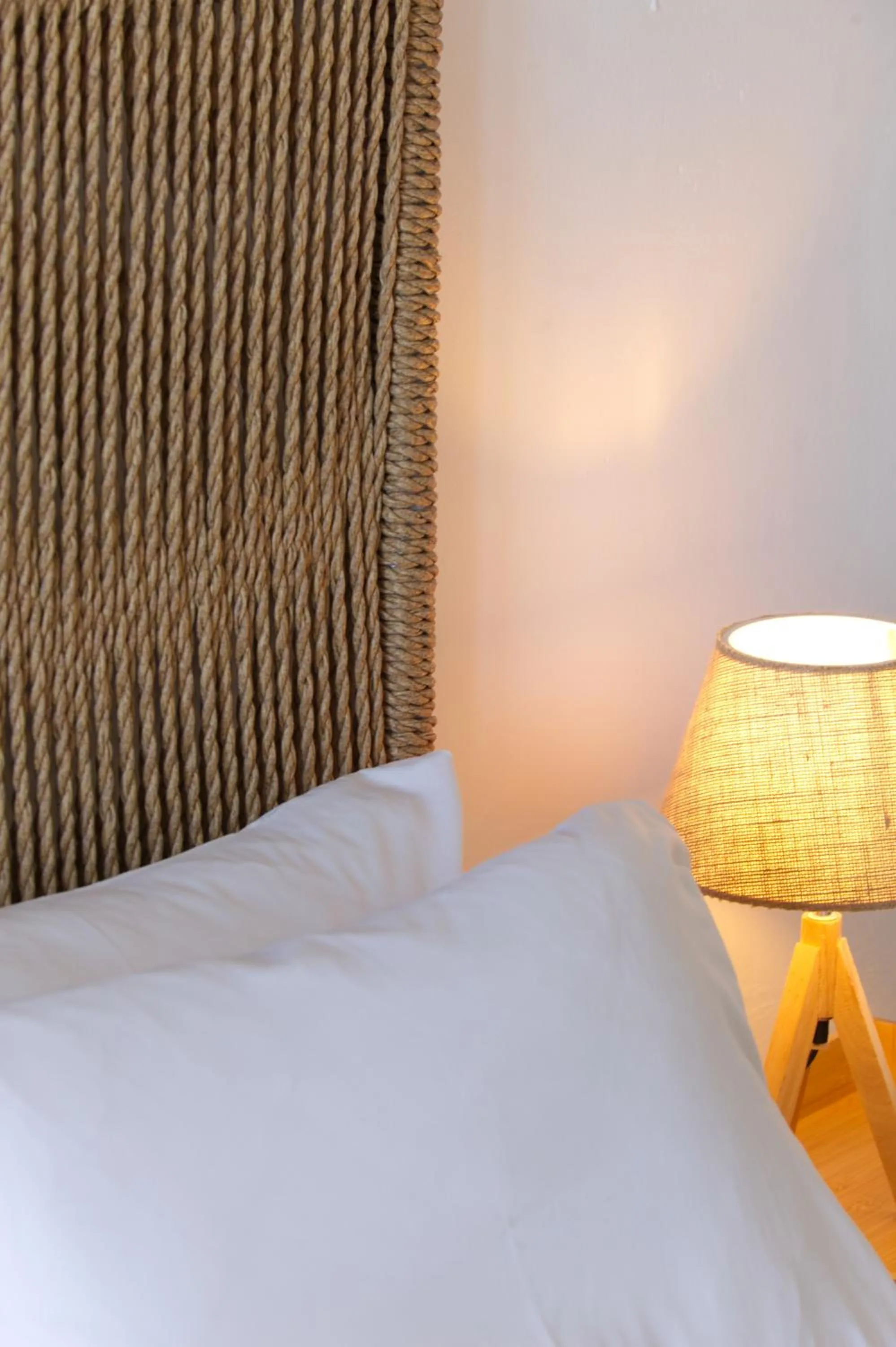 Bed in Koukounari Apartments