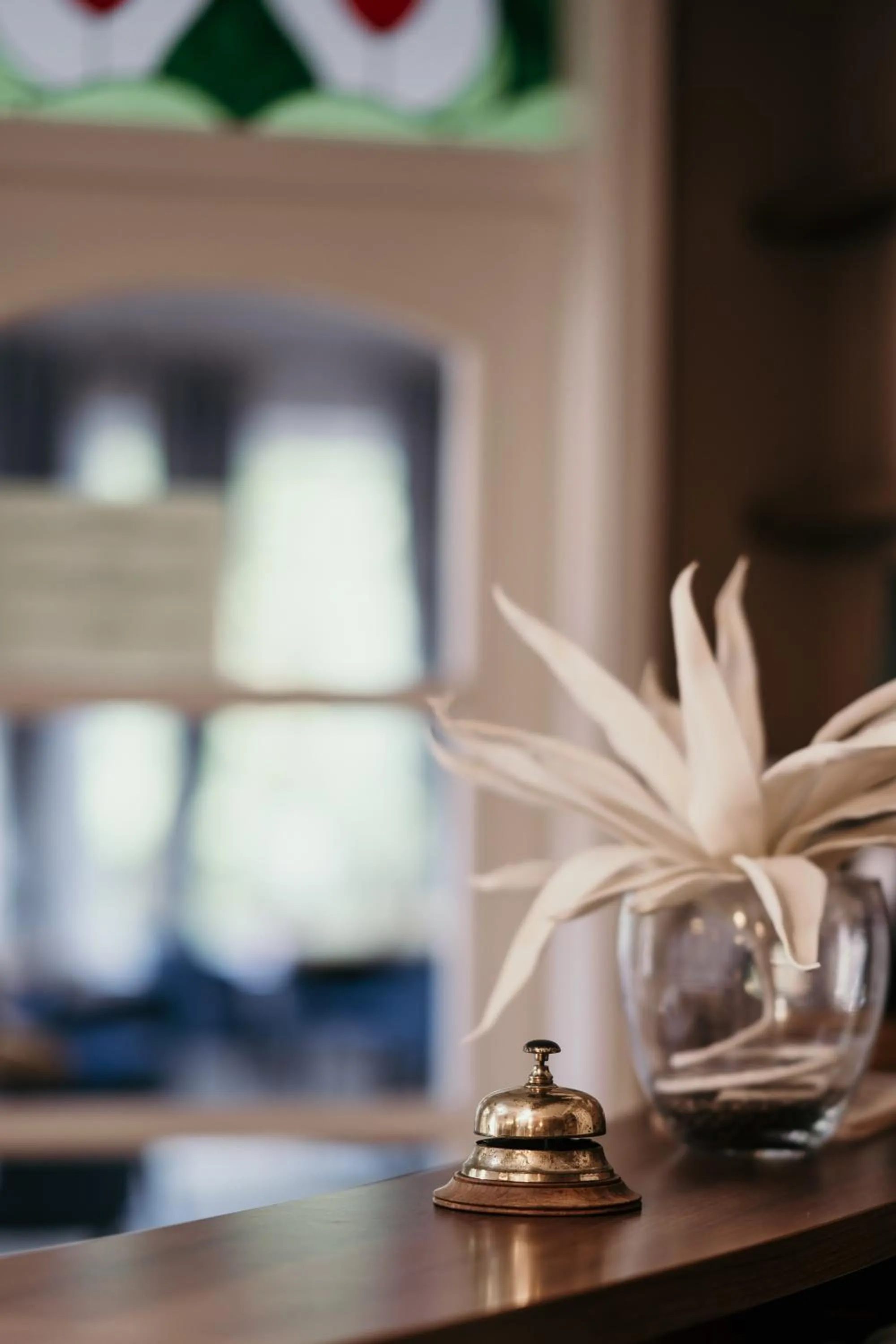 Decorative detail in Hotel Arborétum