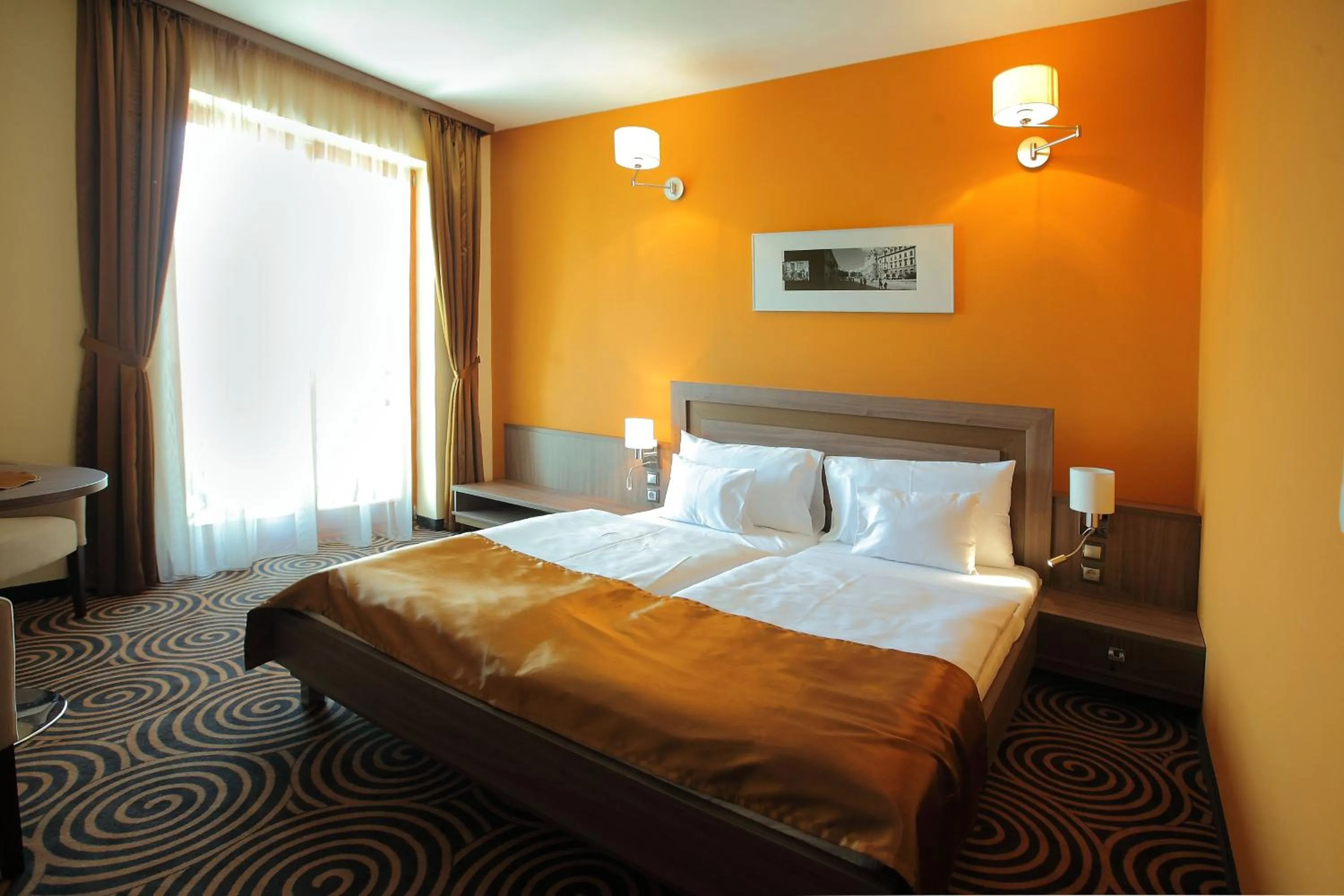 Bedroom, Bed in Sándor Hotel