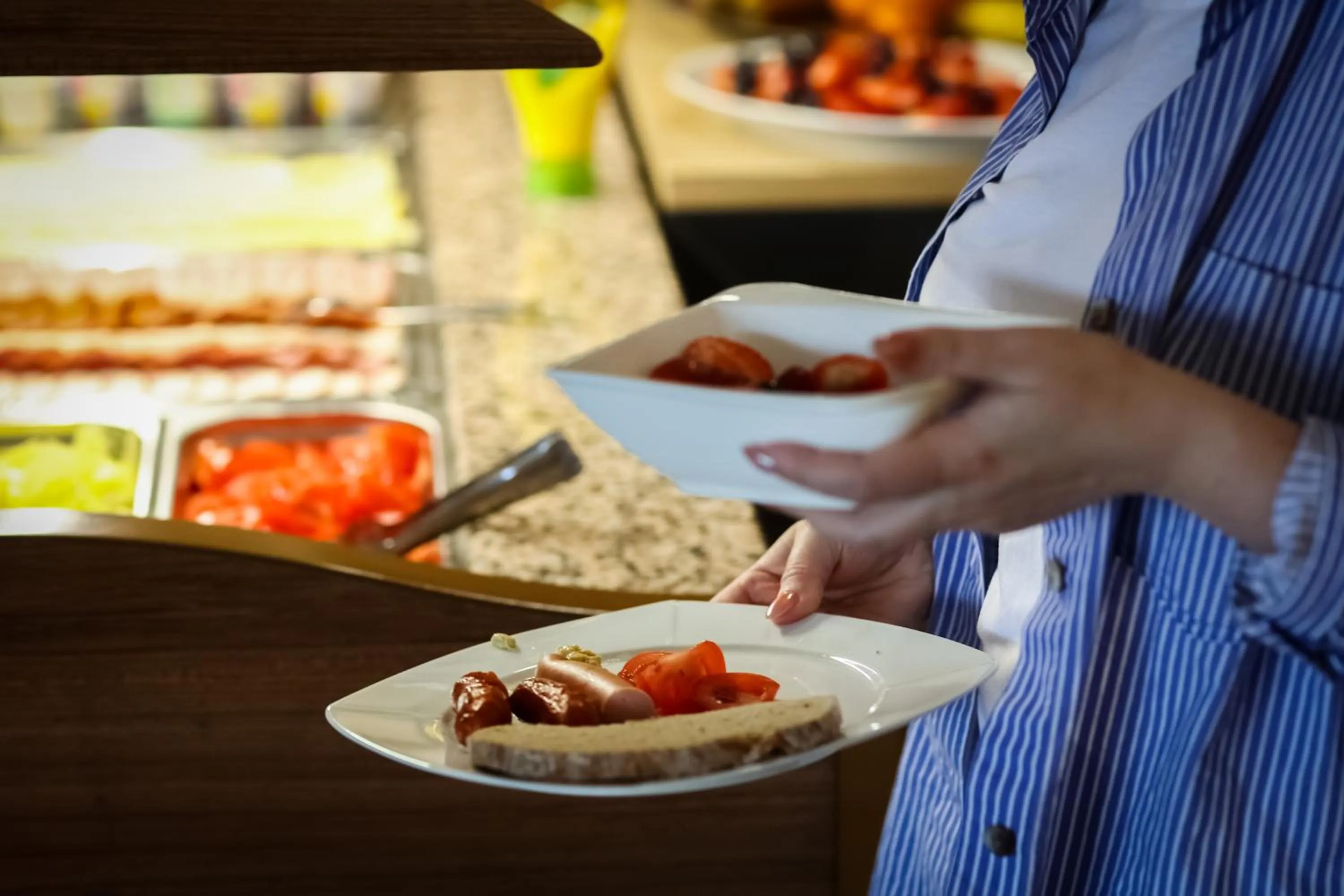 Breakfast in Sándor Hotel