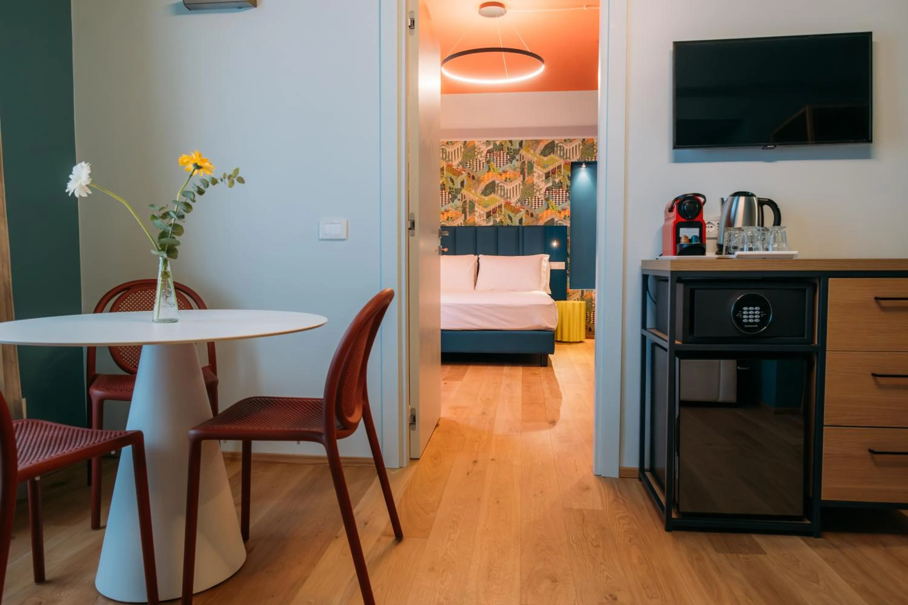 Bed in Boutique Centrale Palace Hotel