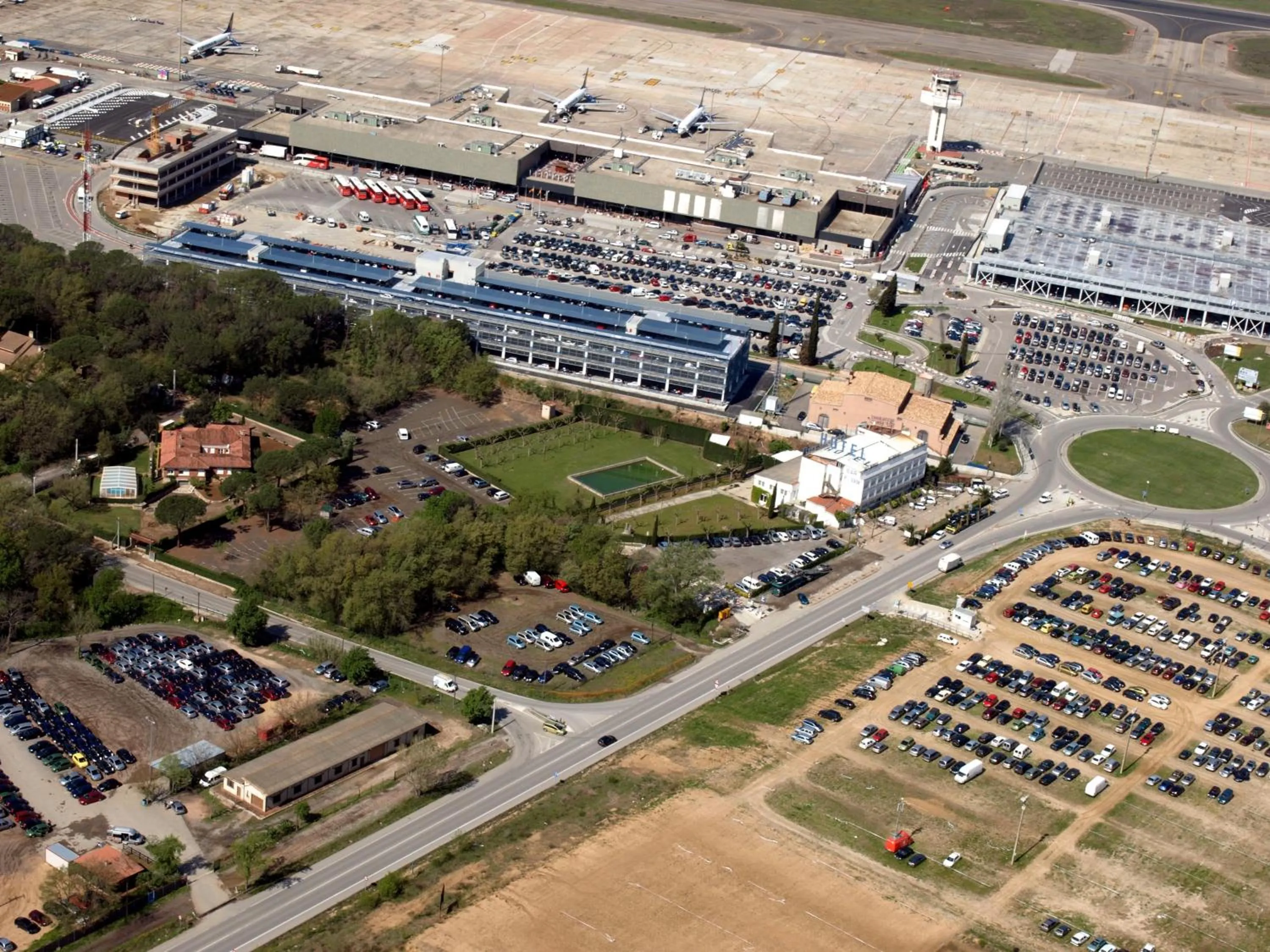 Bird's eye view in Hotel Vilobi