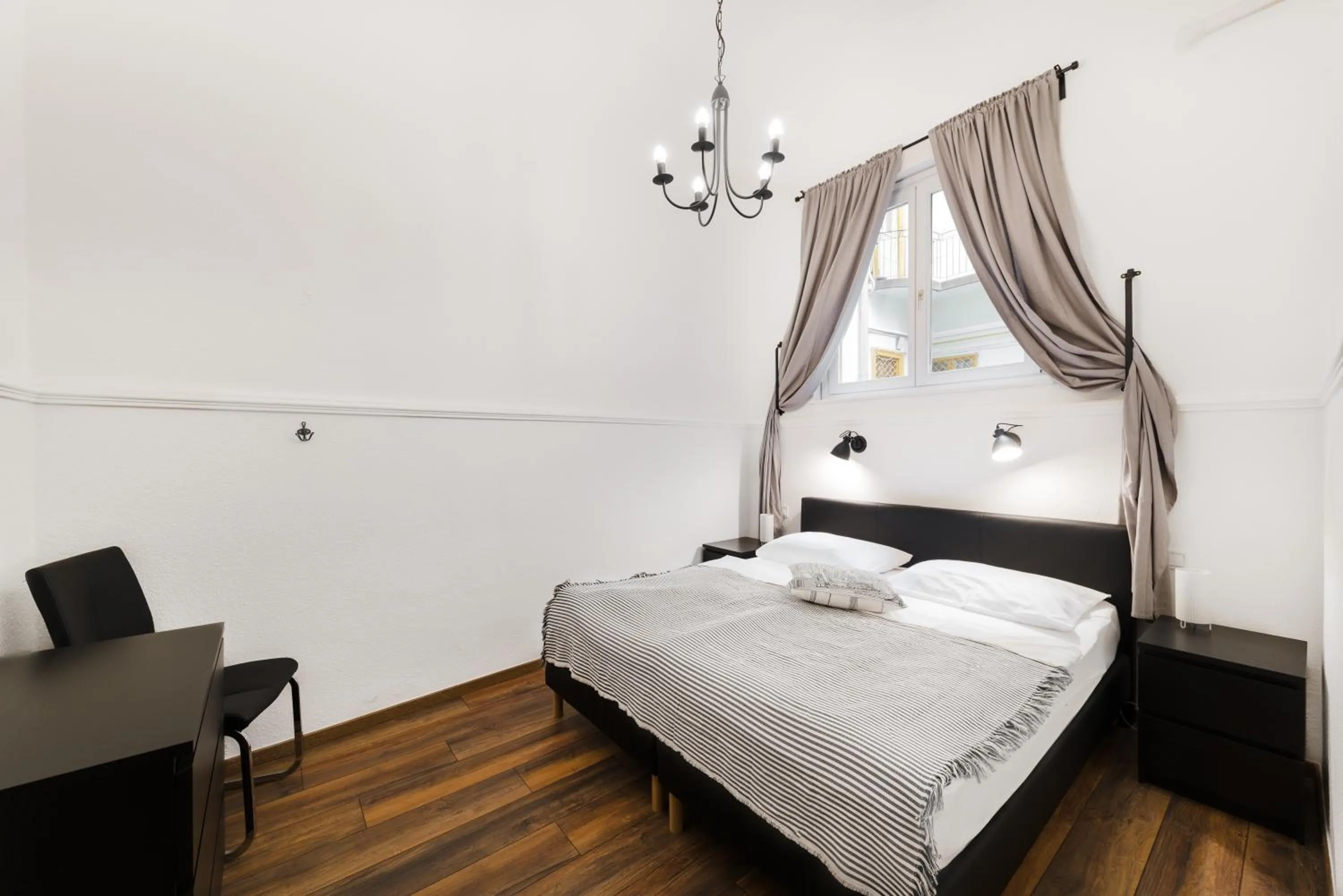 Bedroom, Bed in Karma Boutique Apartments