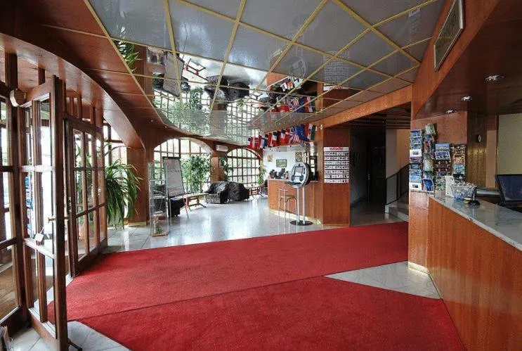 Lobby or reception in Hotel Amadeus