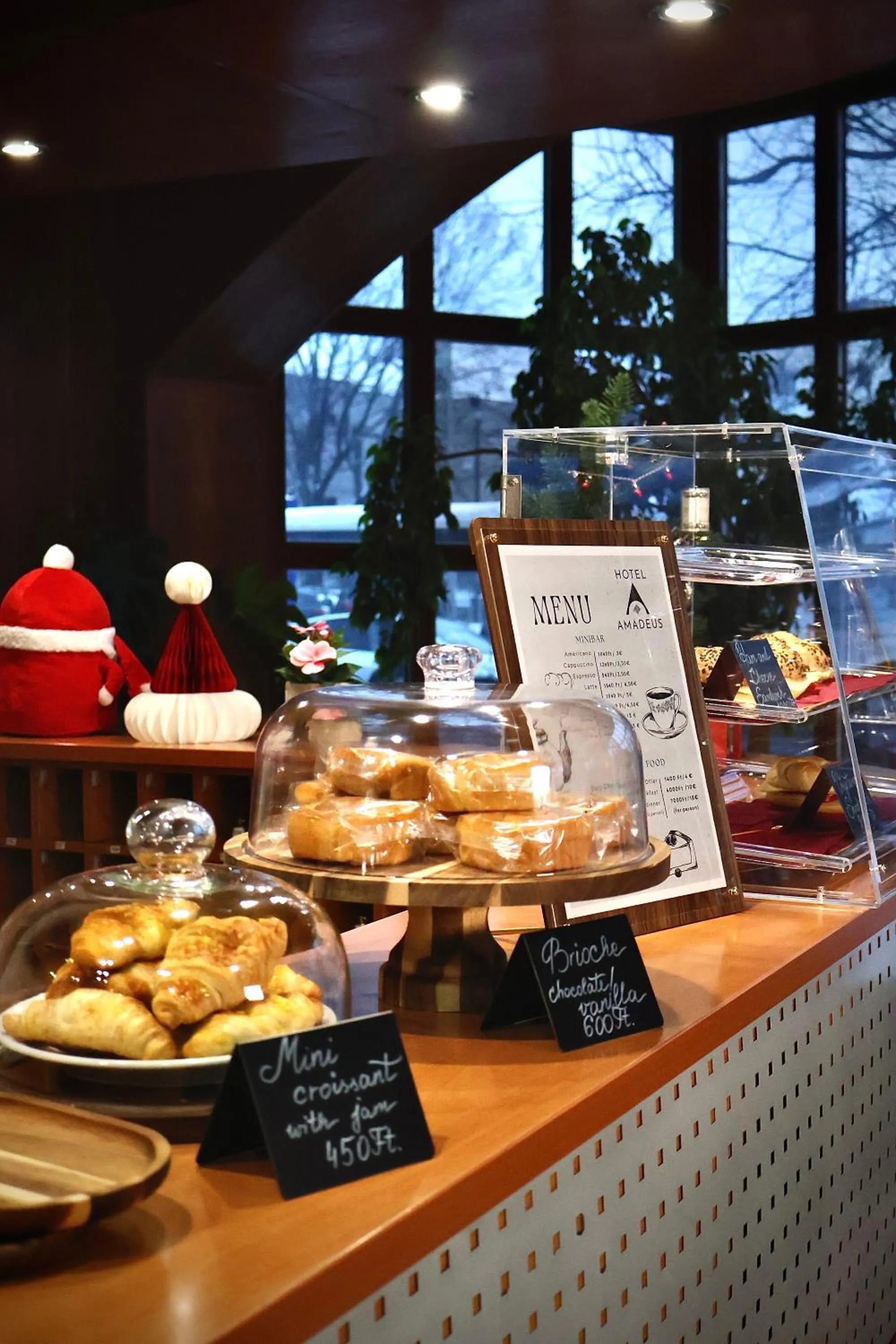 Lobby or reception in Hotel Amadeus