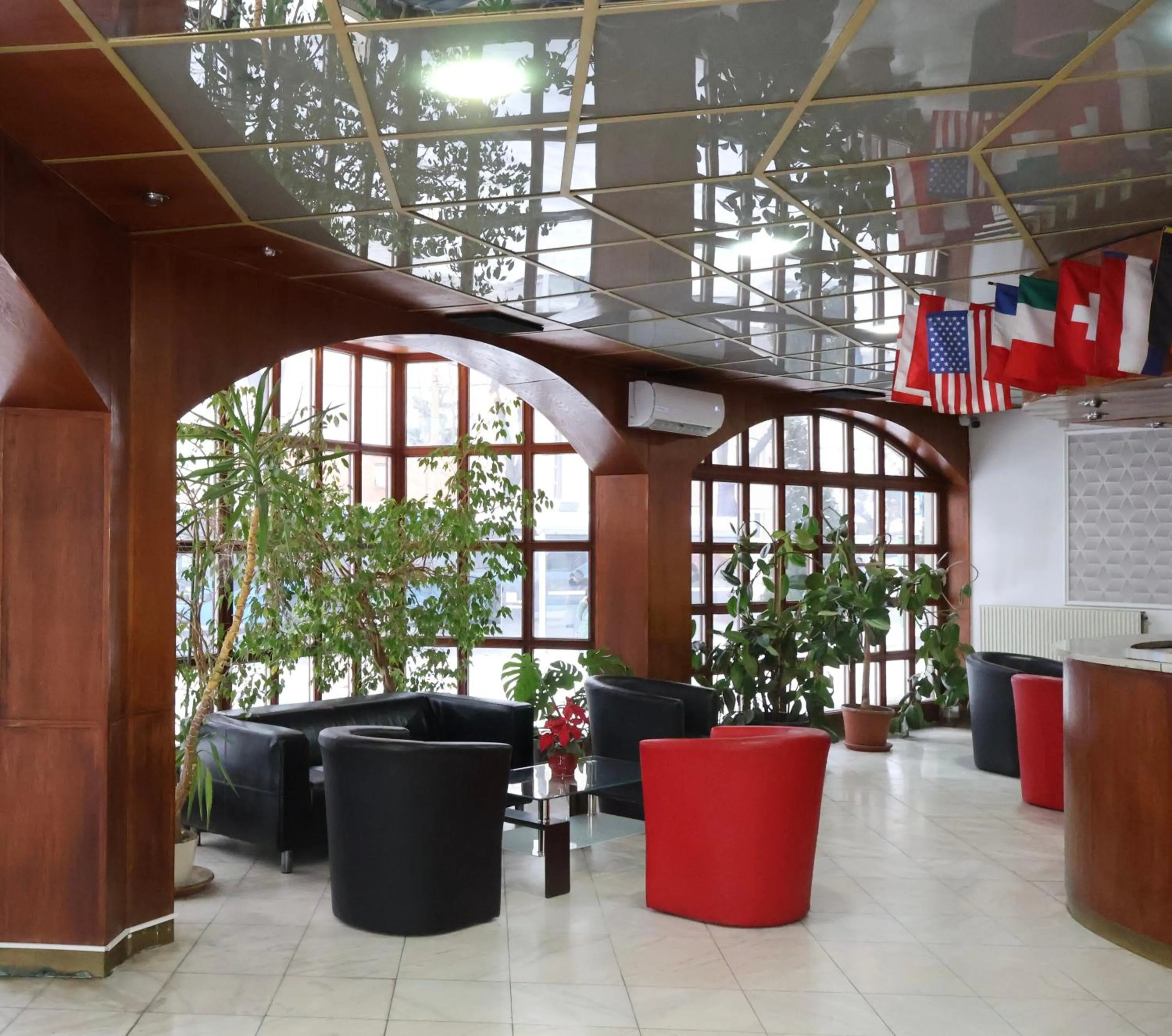 Lobby or reception in Hotel Amadeus