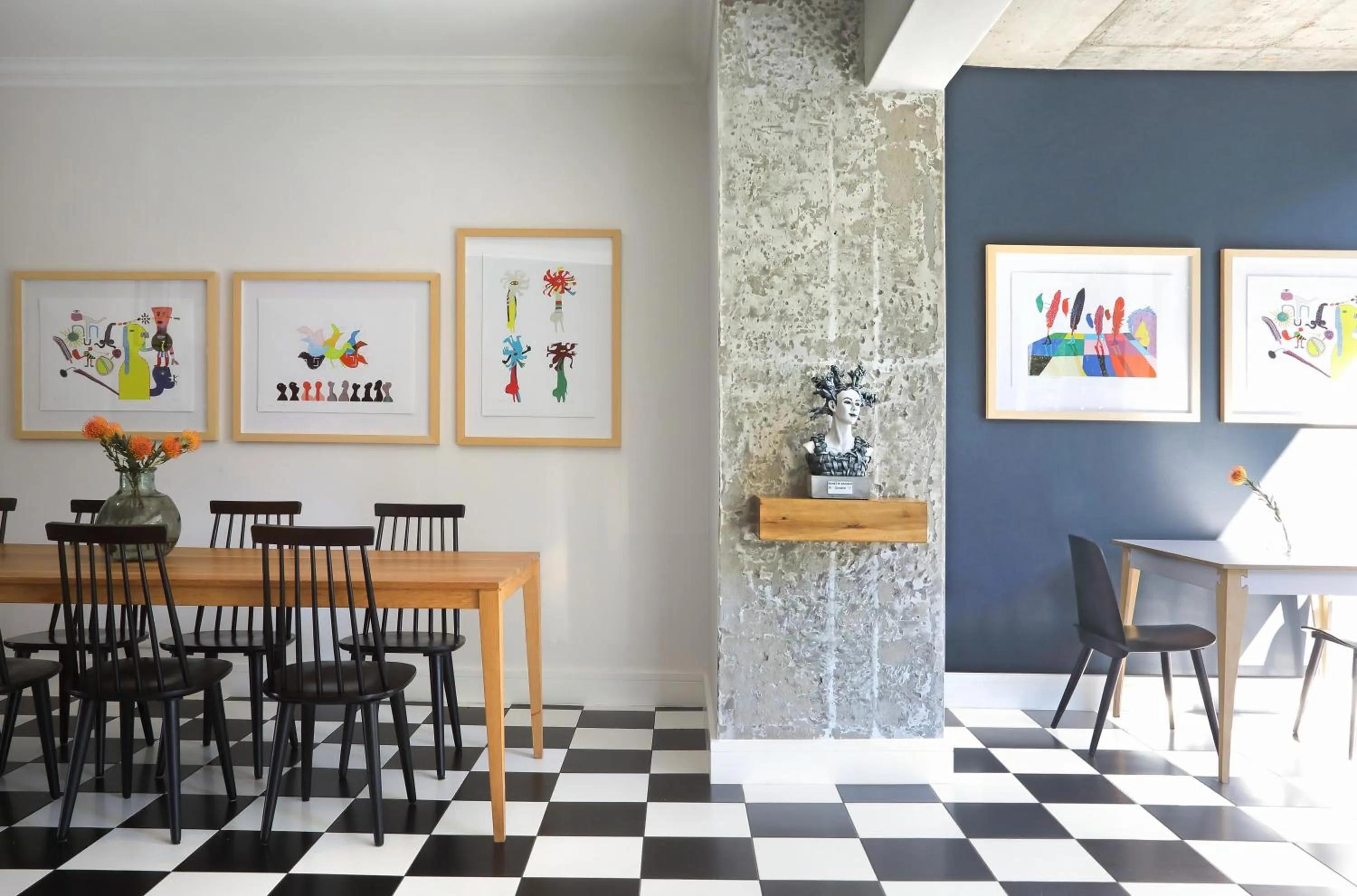 Living room in Twice Central Guest House