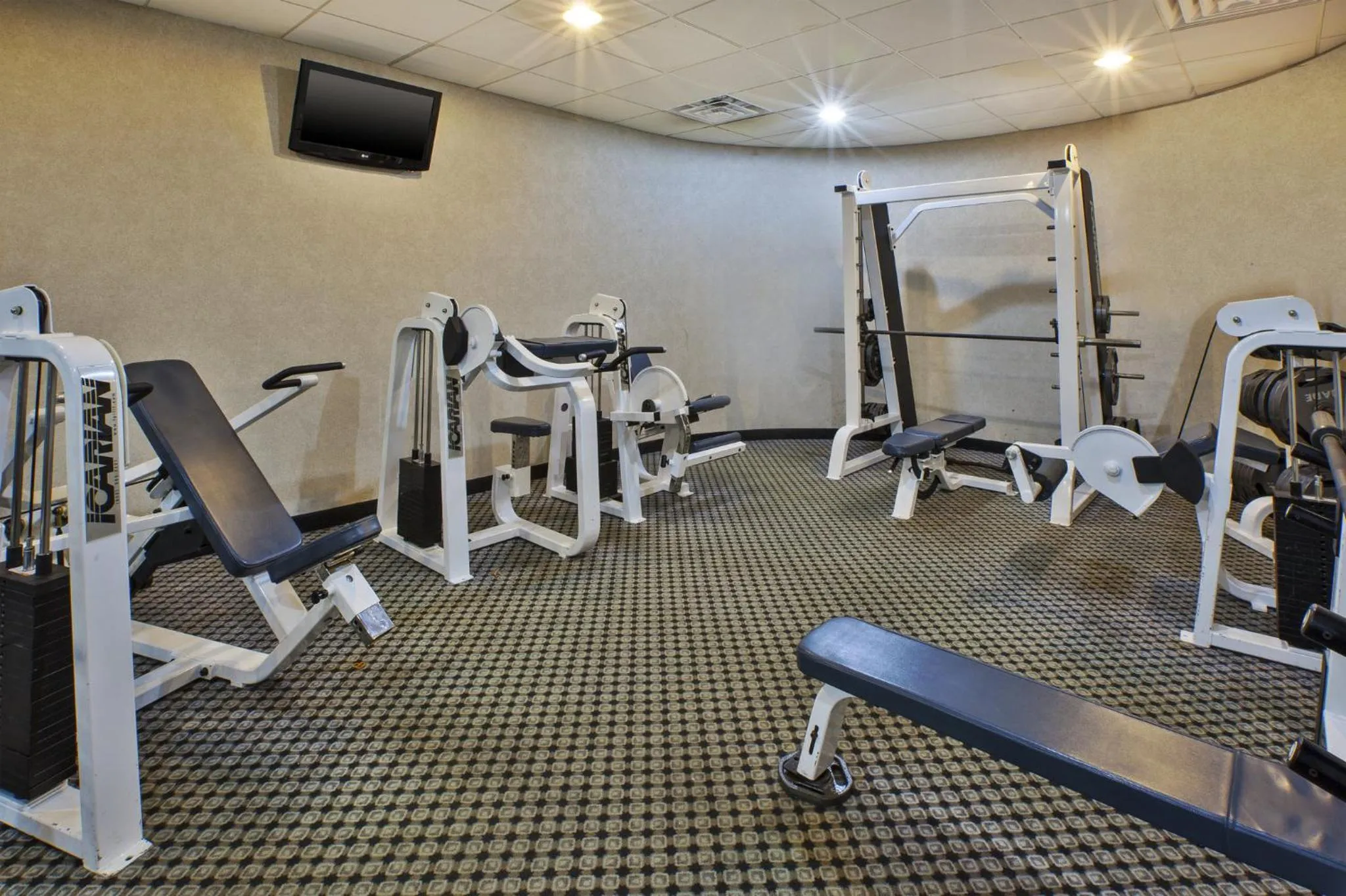 Fitness centre/facilities in Holiday Inn Express Hotel & Suites - Belleville Area by IHG