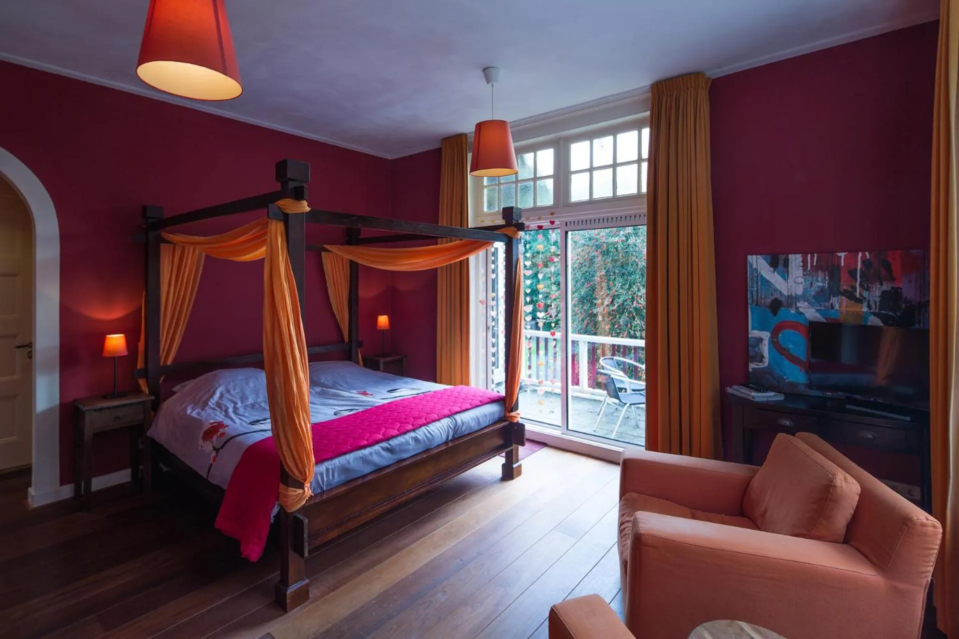 Bed in Burgers & Buitenlui