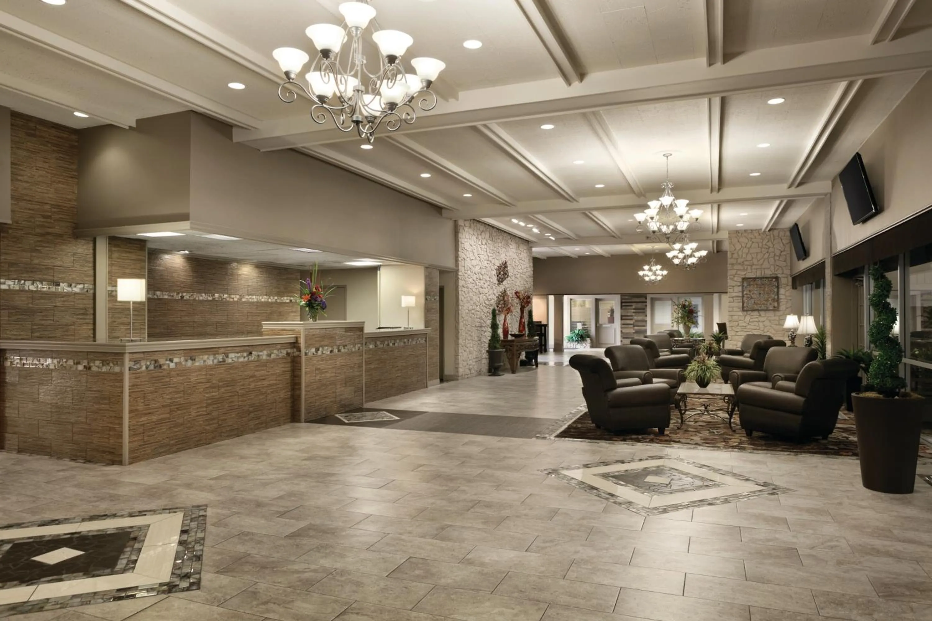 Staff in Radisson Hotel Louisville North