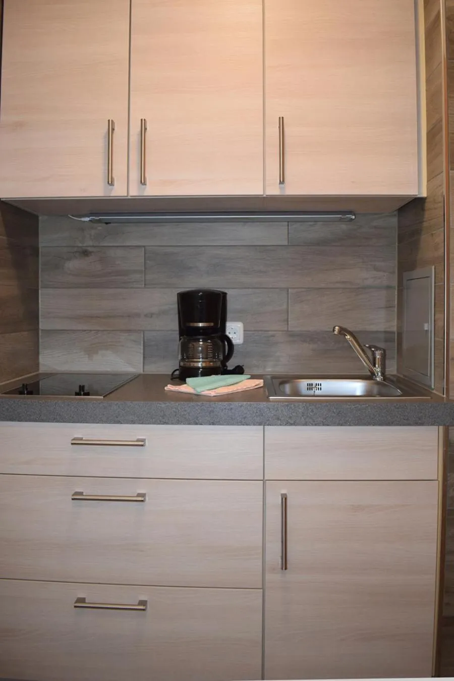 Kitchen or kitchenette in Schloss Kirchham Appartement - & Wellnessanlage