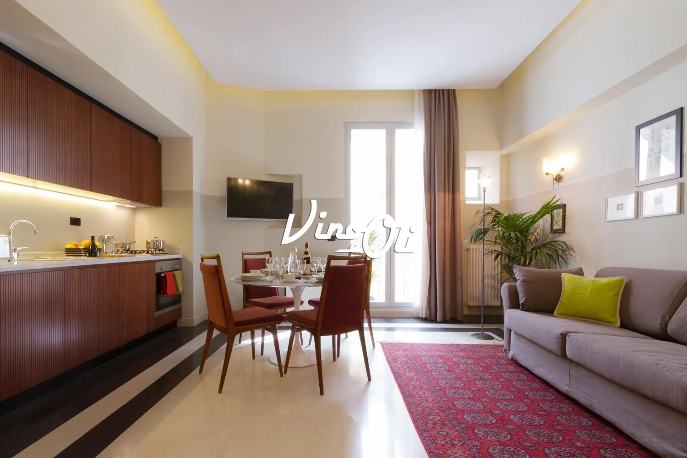 Living room in Vino e Oli Residenze