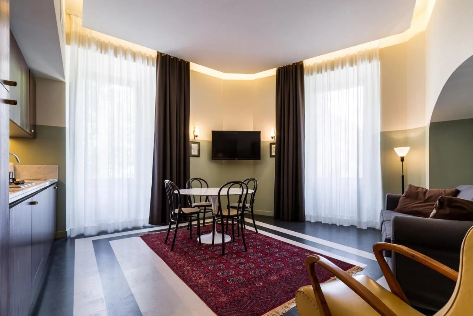 Living room in Vino e Oli Residenze