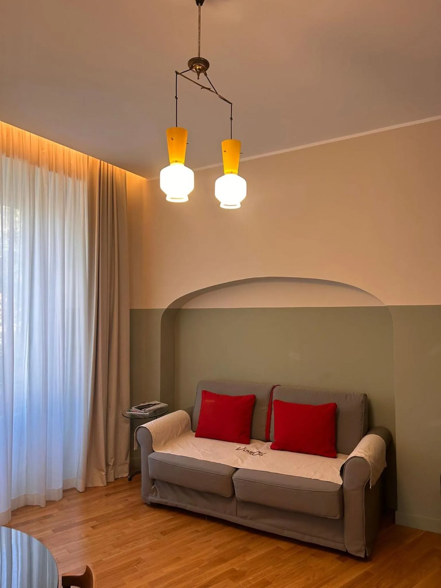 Seating area, Bed in Vino e Oli Residenze