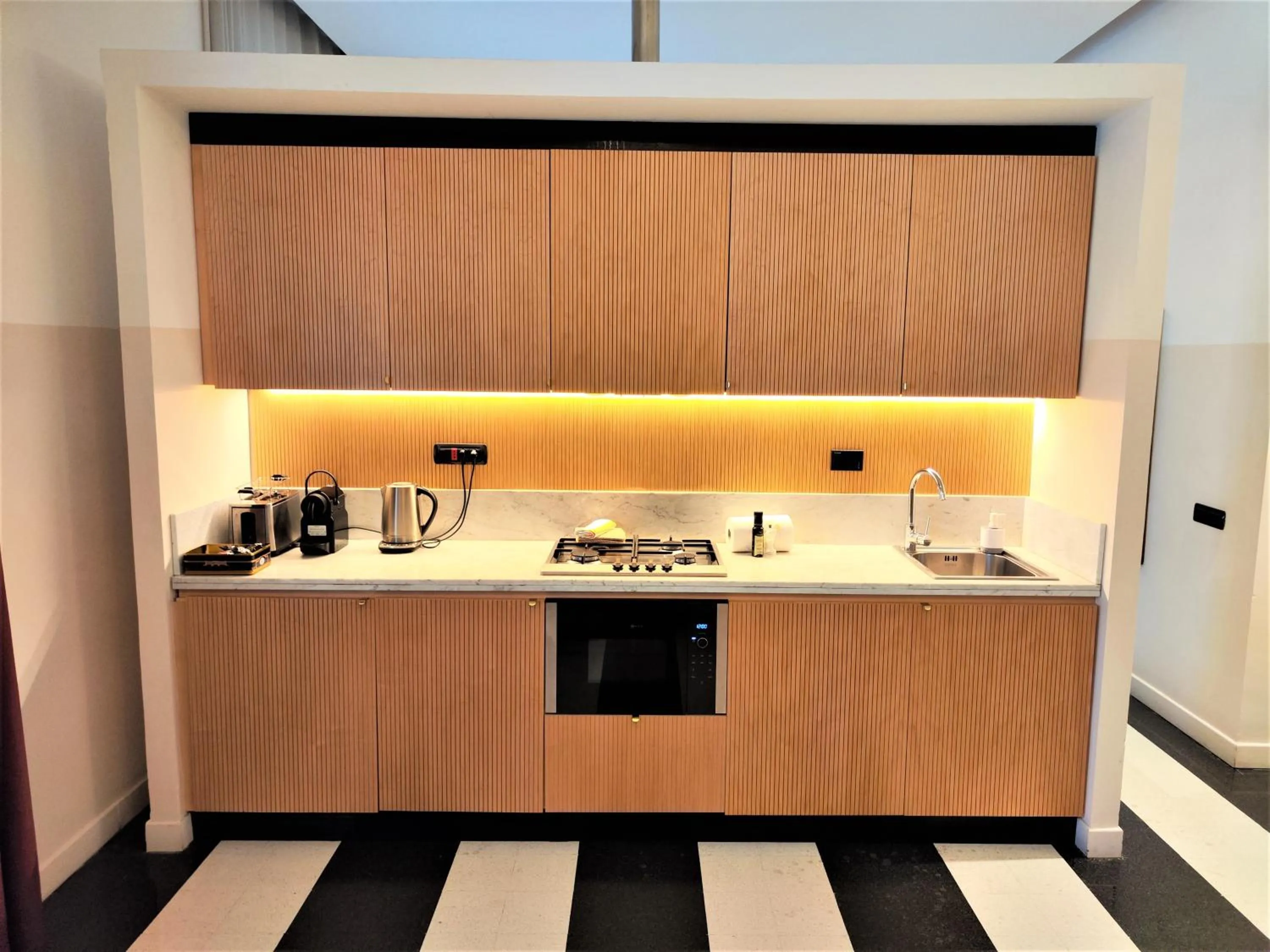 Kitchen or kitchenette in Vino e Oli Residenze