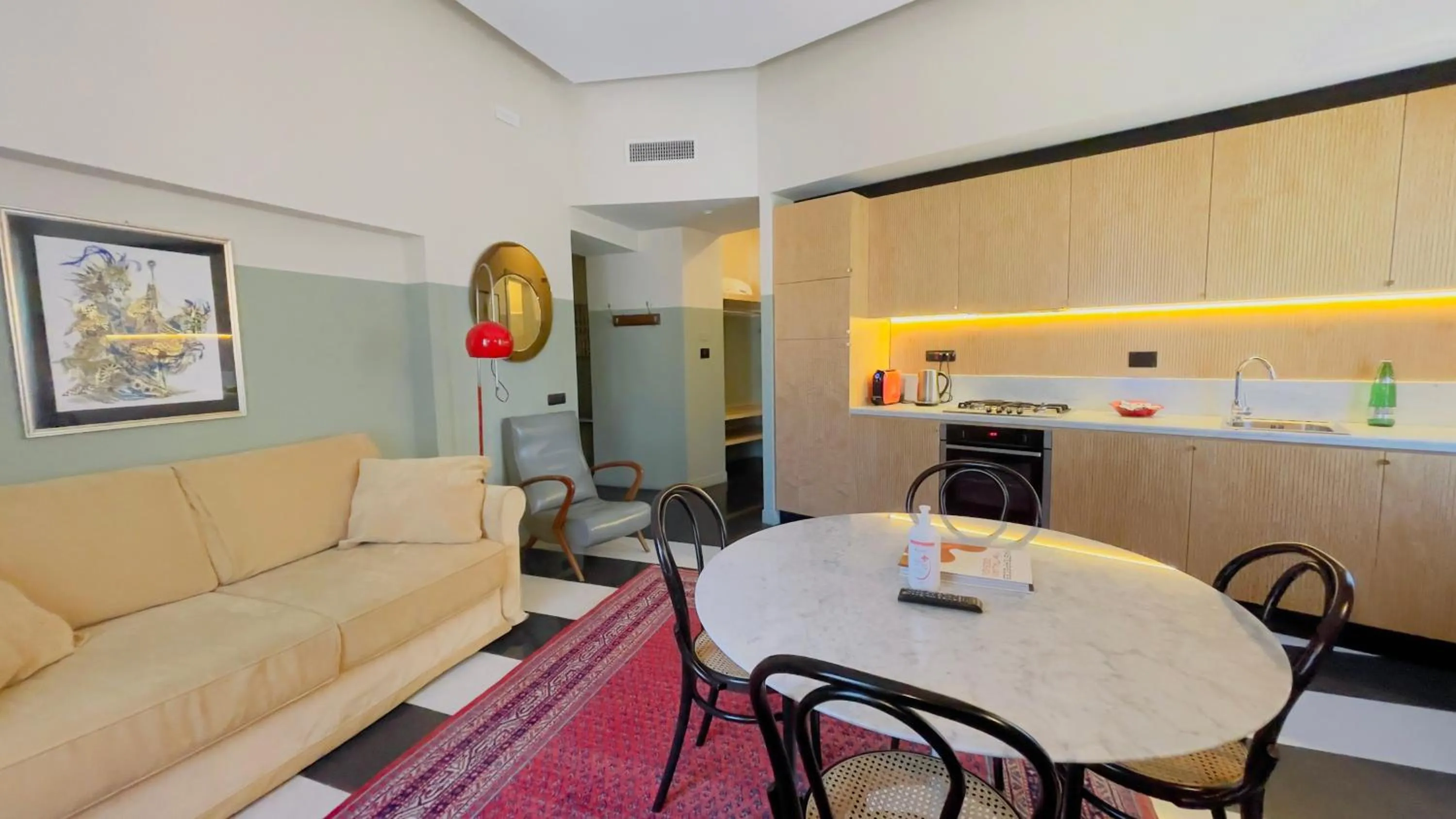 Living room in Vino e Oli Residenze