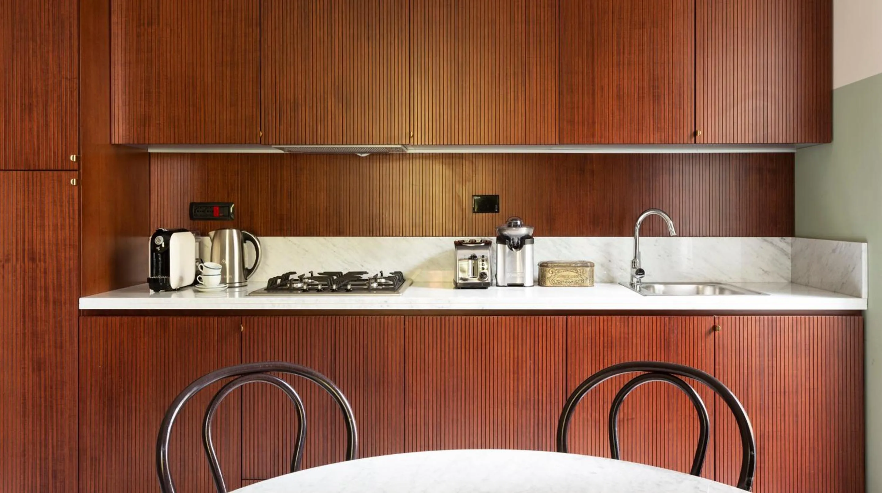 Kitchen or kitchenette in Vino e Oli Residenze